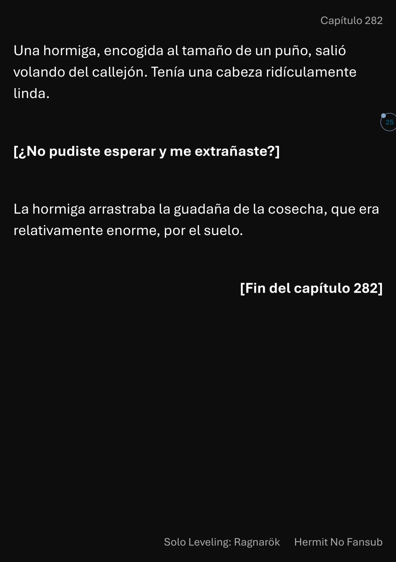 Página 26 del Manga