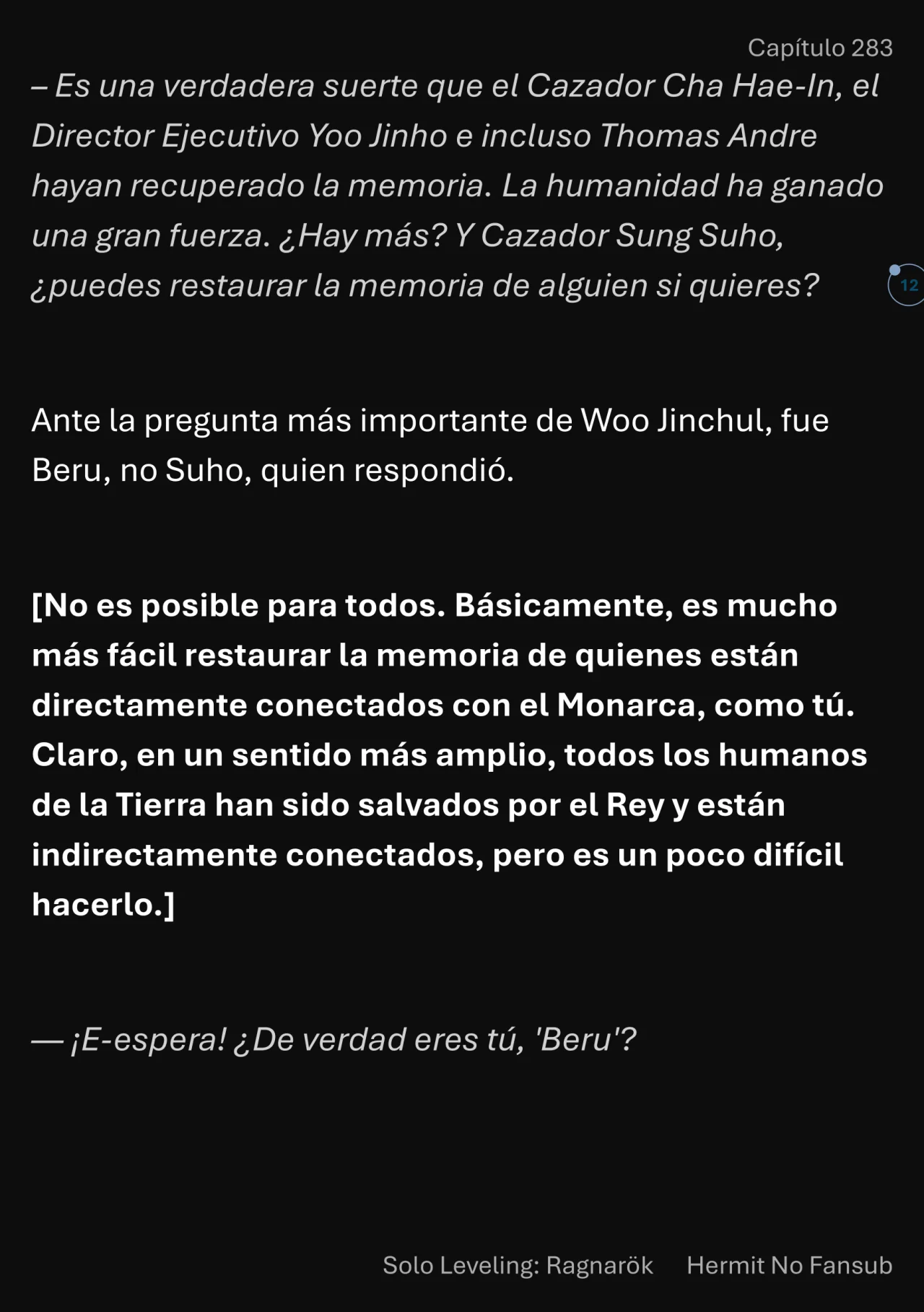 Página 13 del Manga