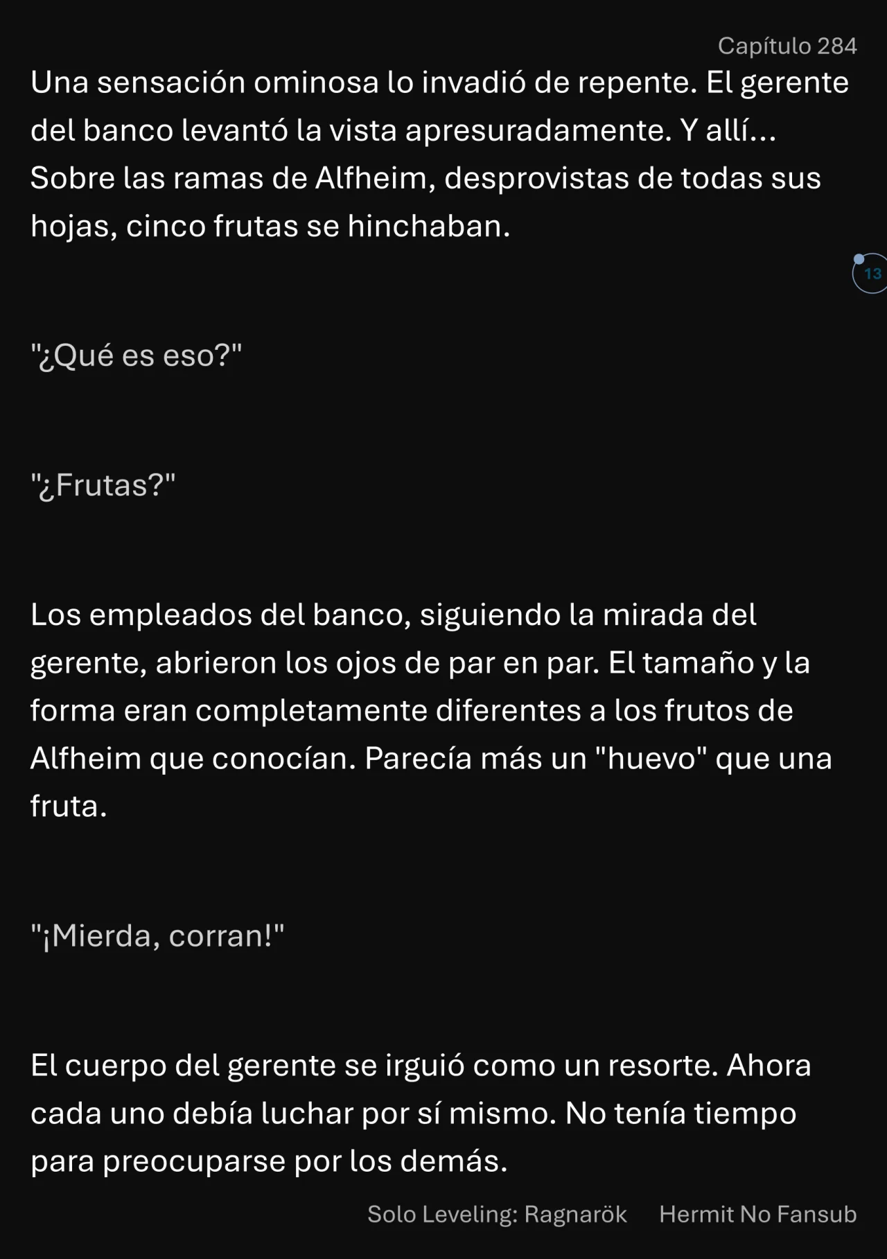 Página 14 del Manga