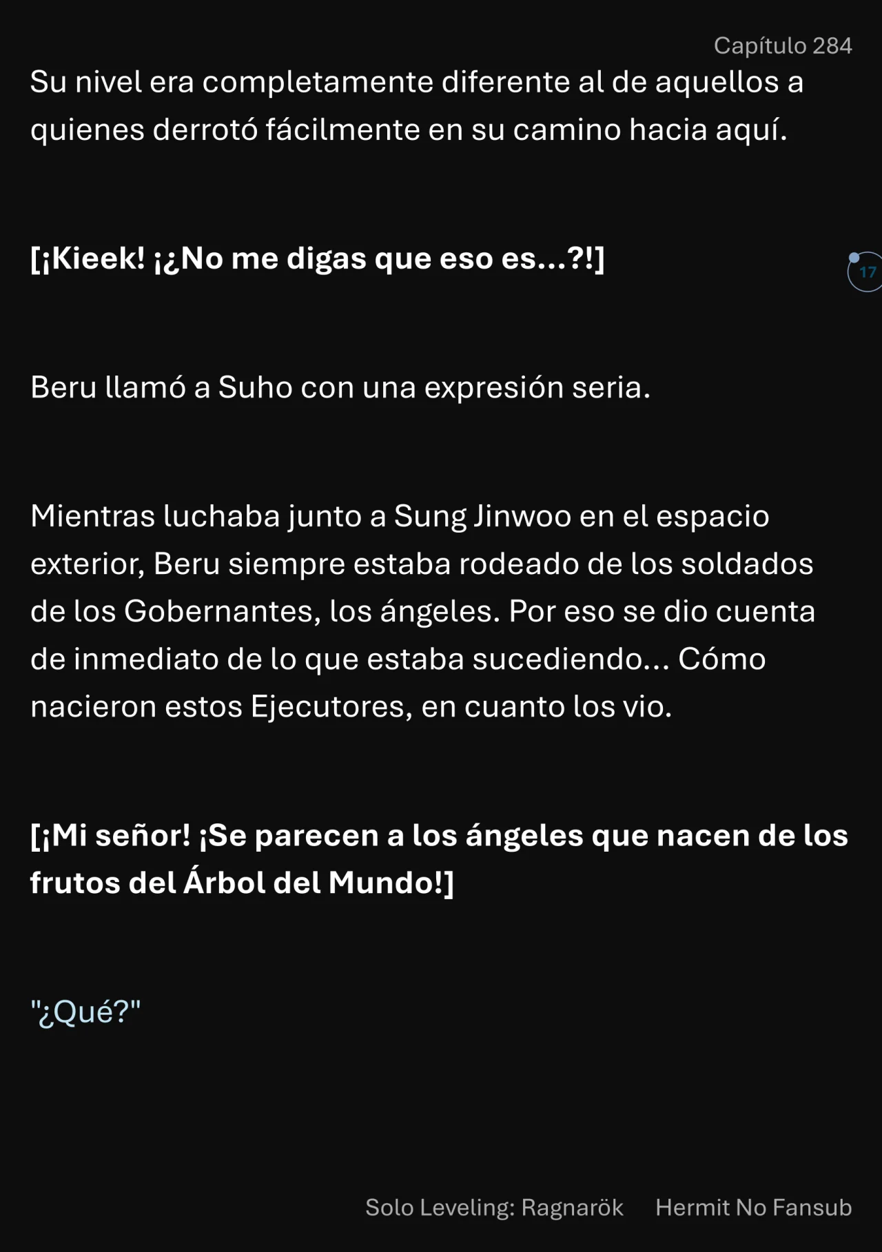 Página 18 del Manga