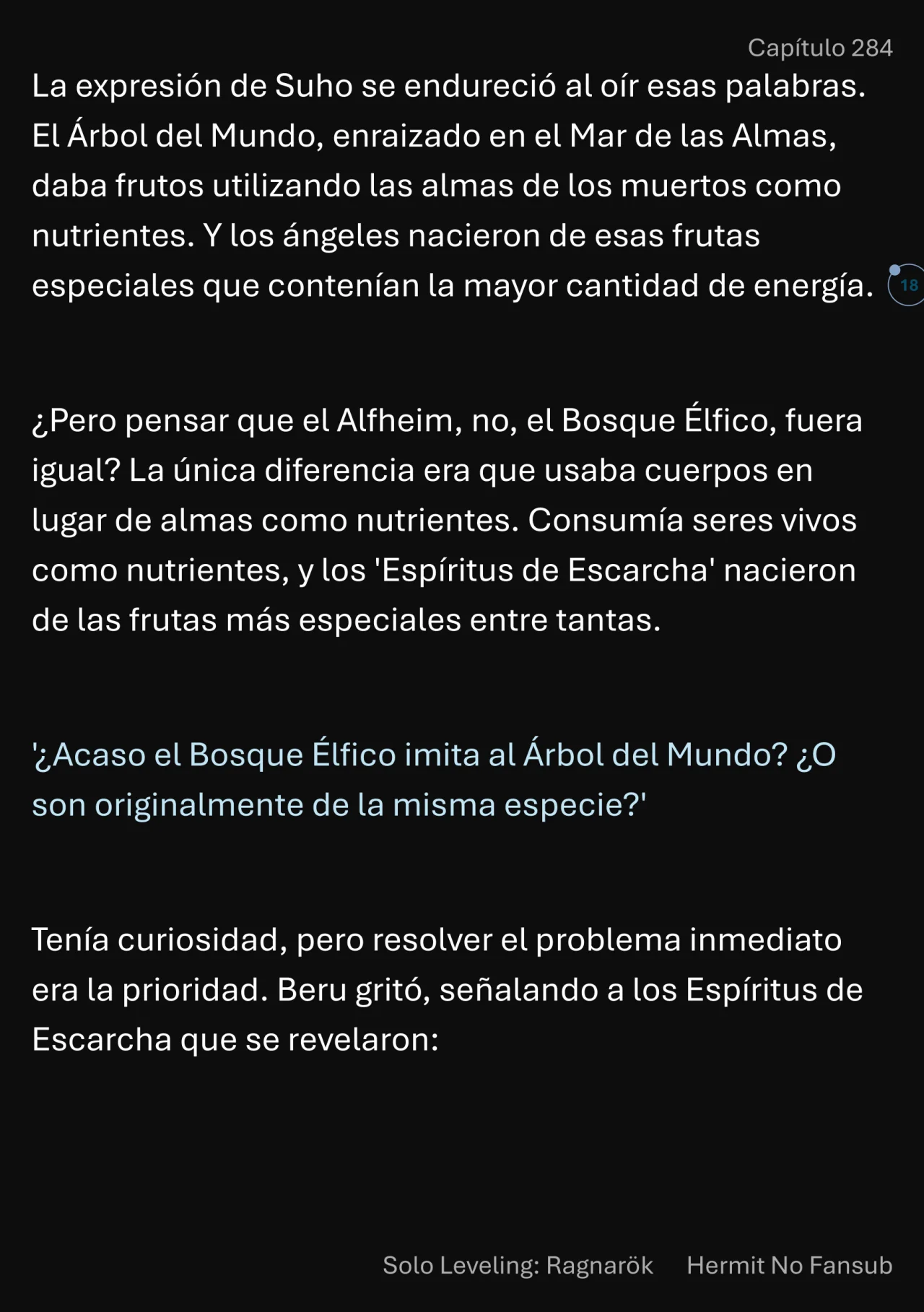 Página 19 del Manga