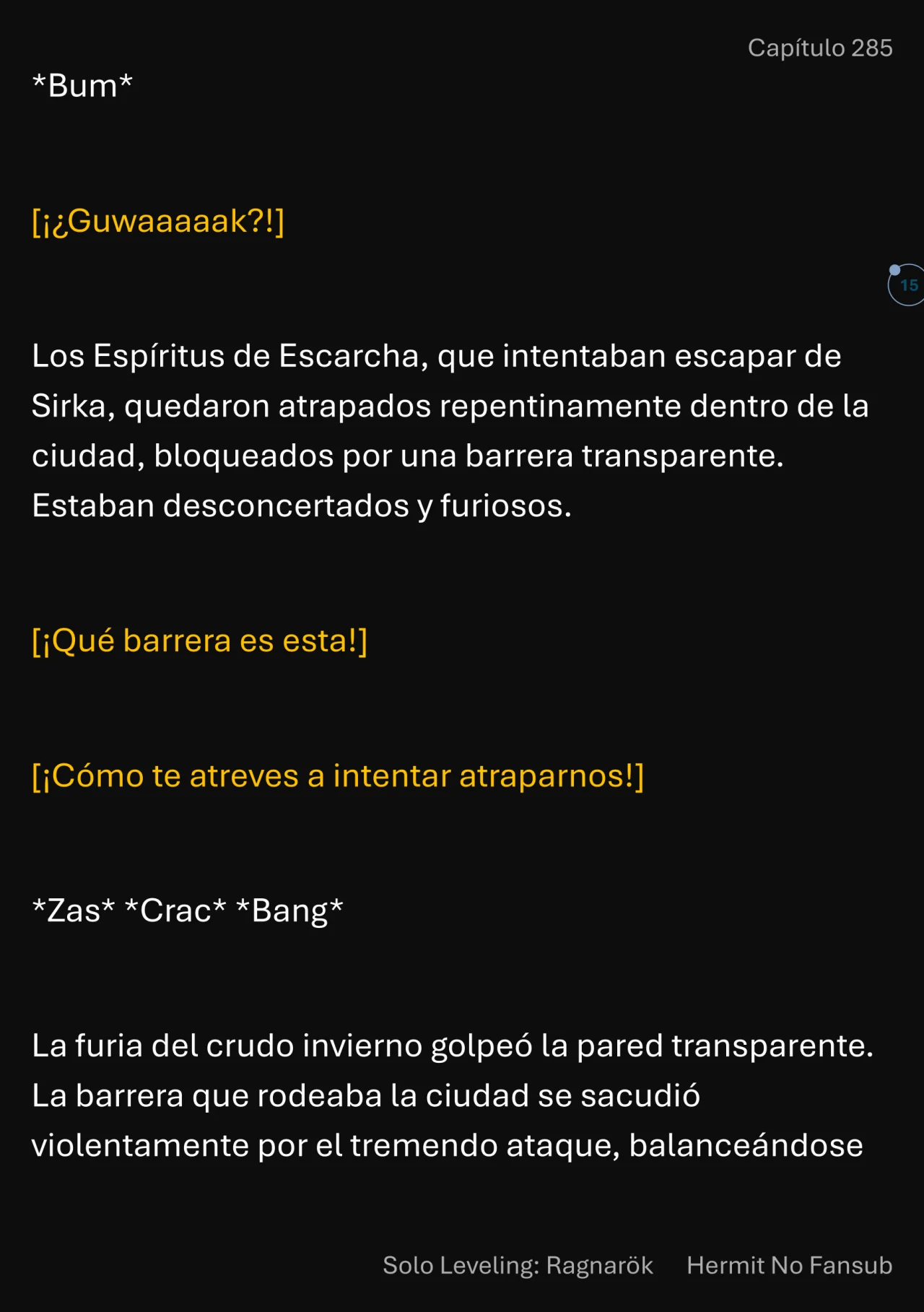 Página 16 del Manga