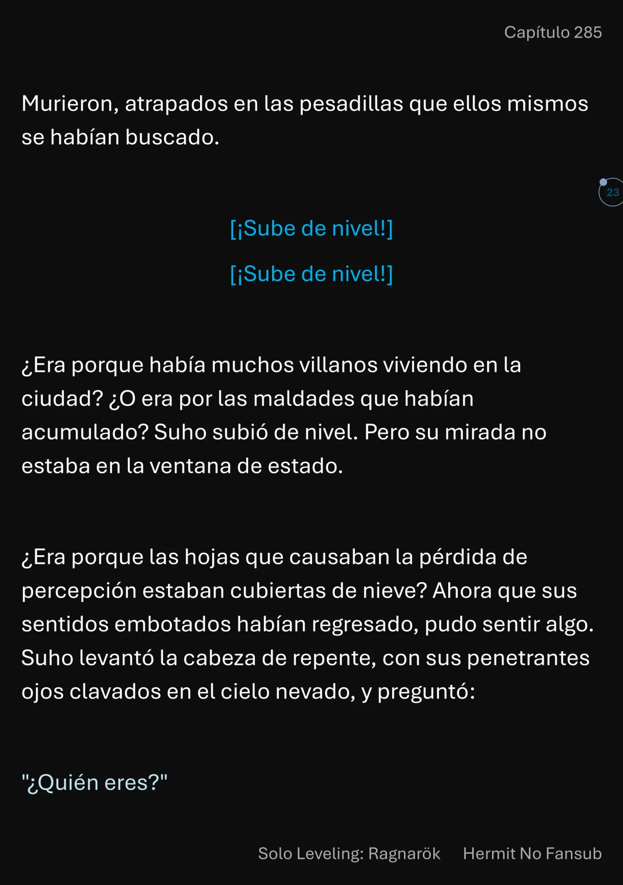 Página 24 del Manga