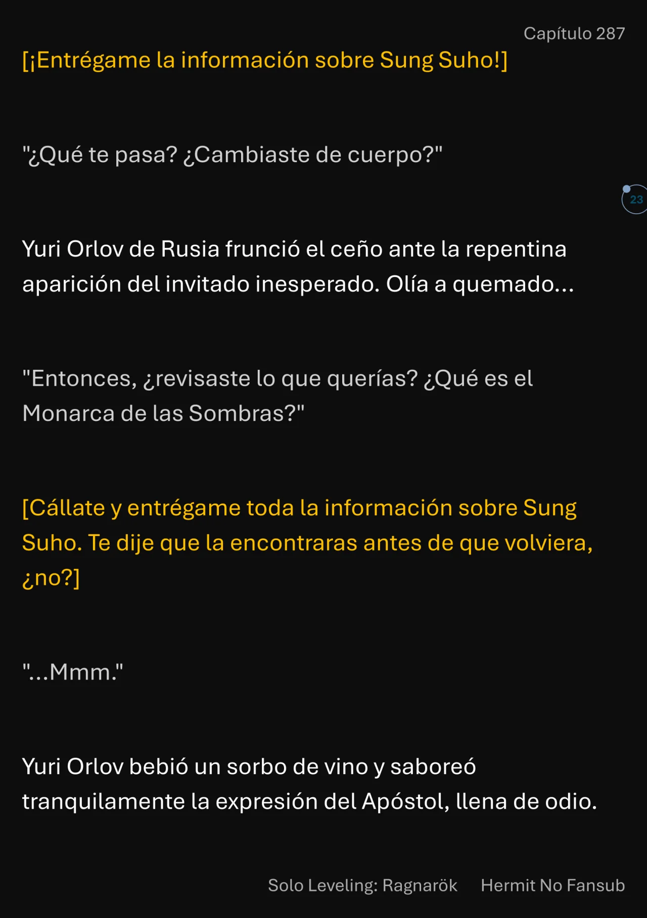 Página 24 del Manga