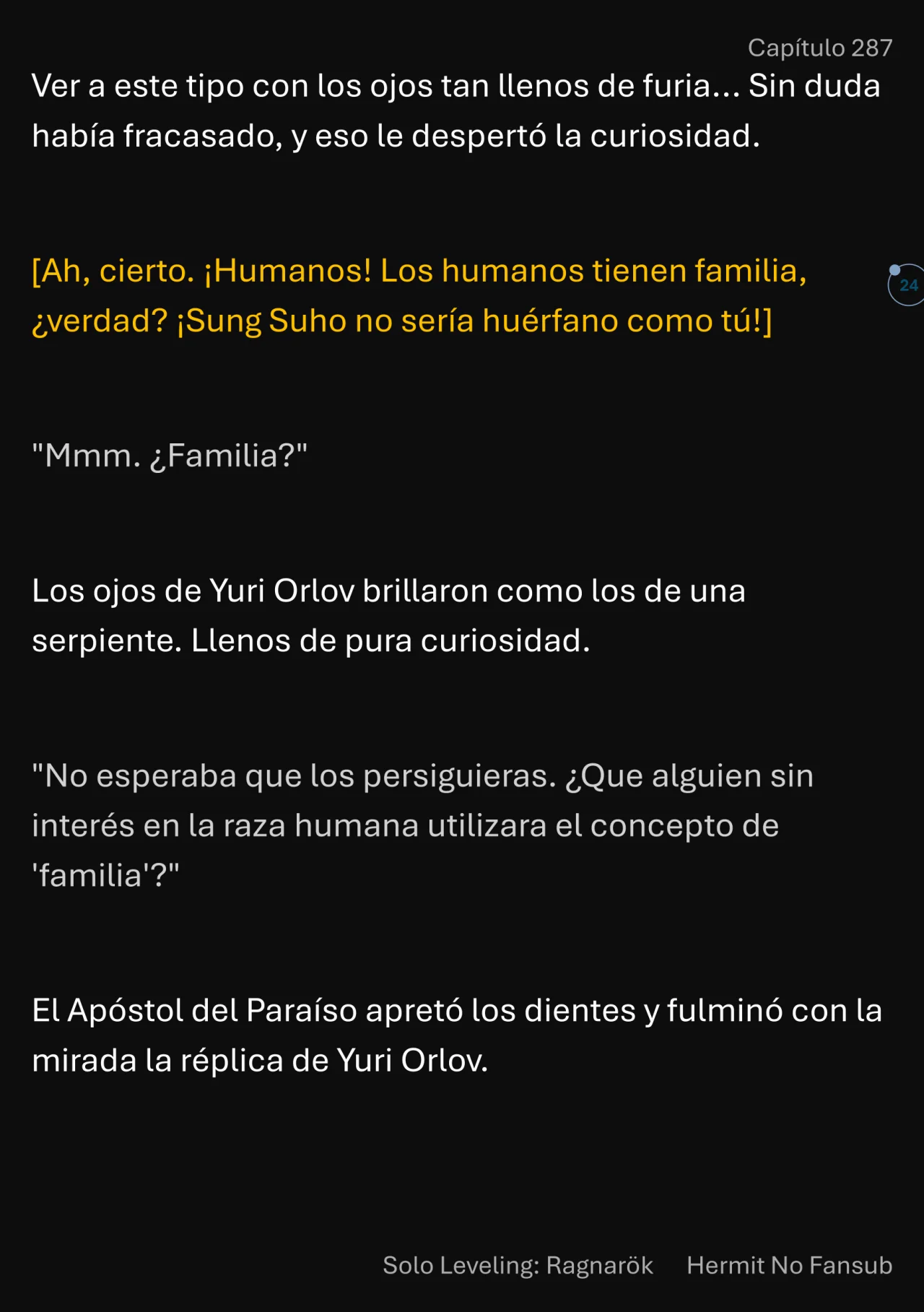 Página 25 del Manga