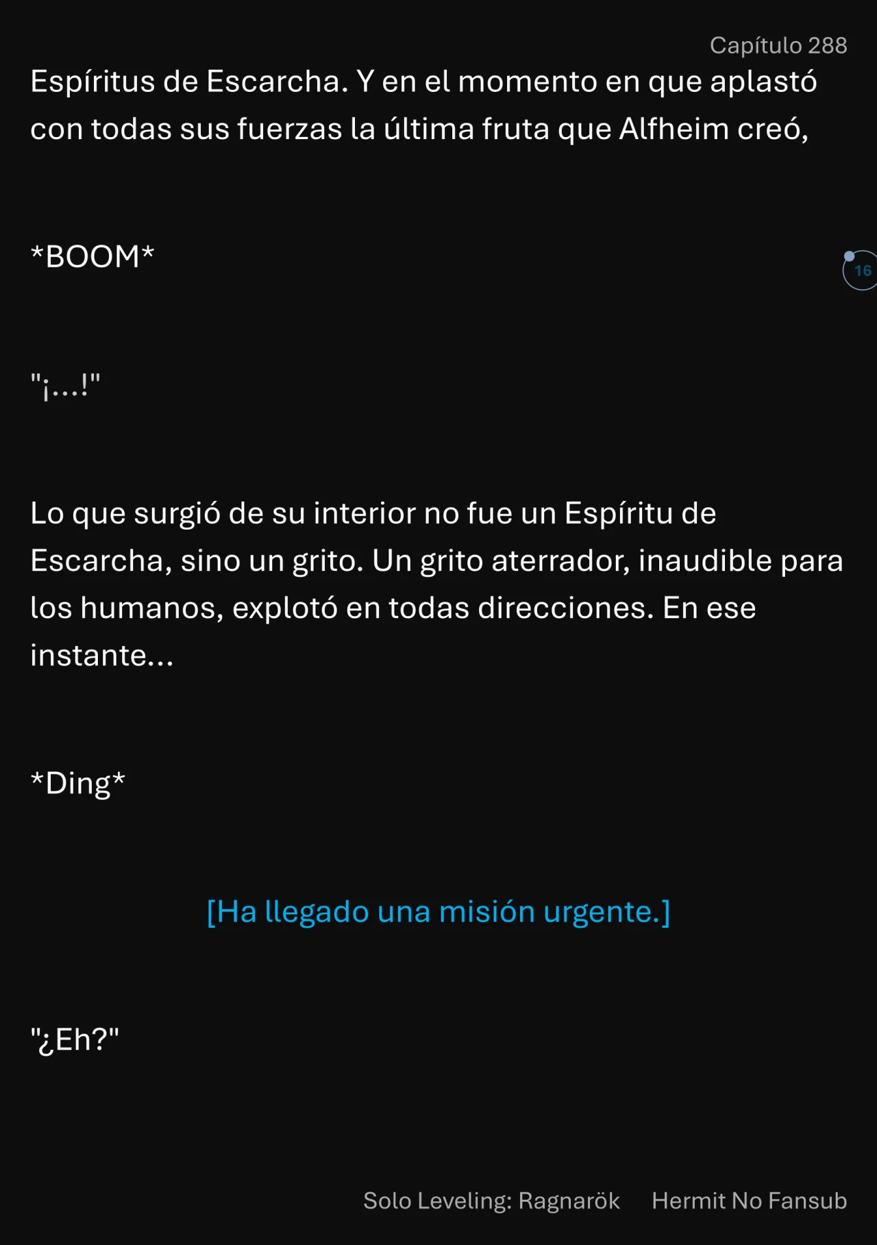 Página 17 del Manga