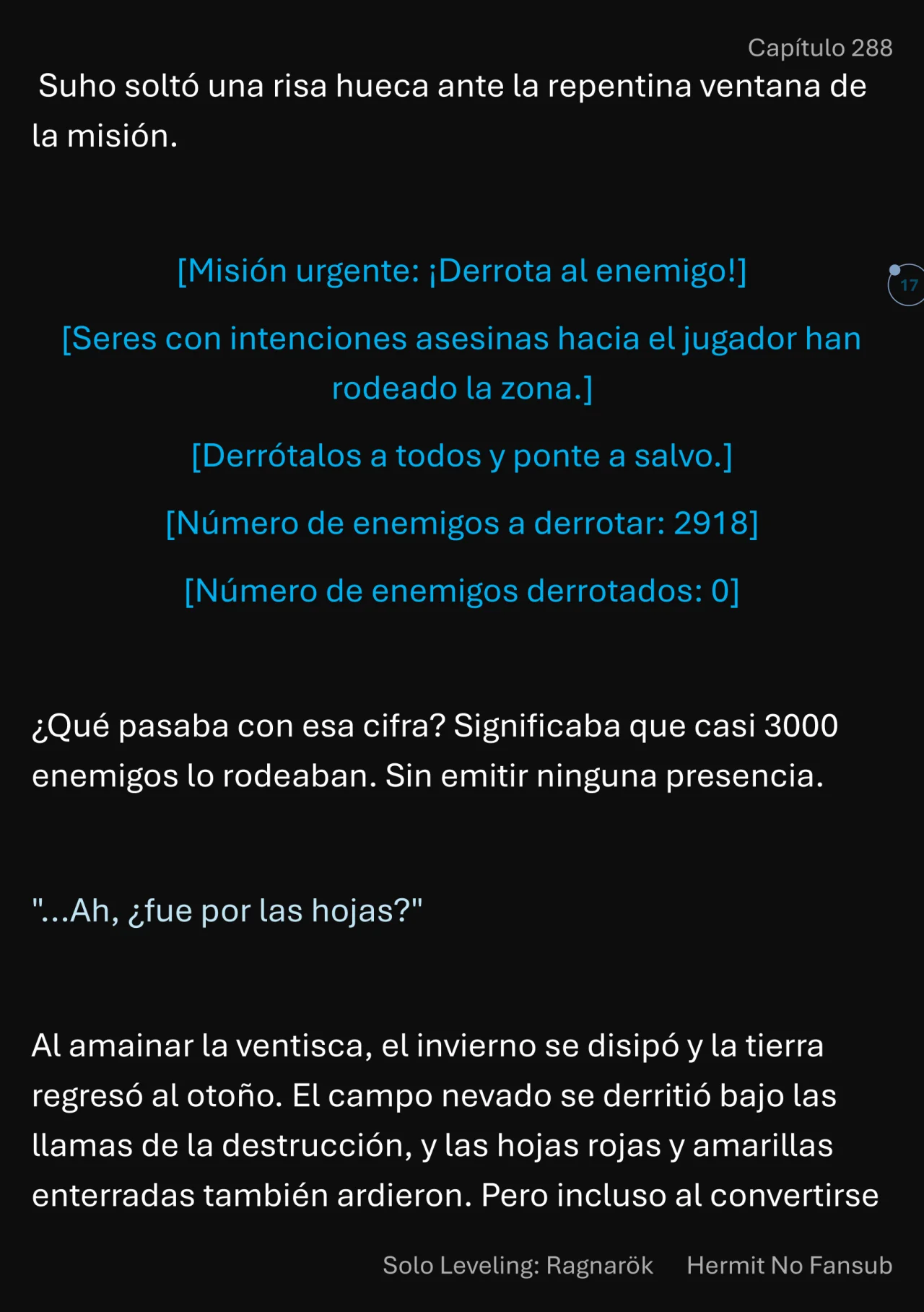 Página 18 del Manga