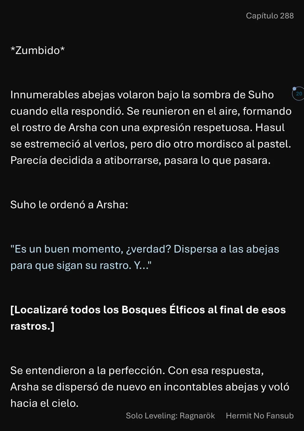 Página 21 del Manga