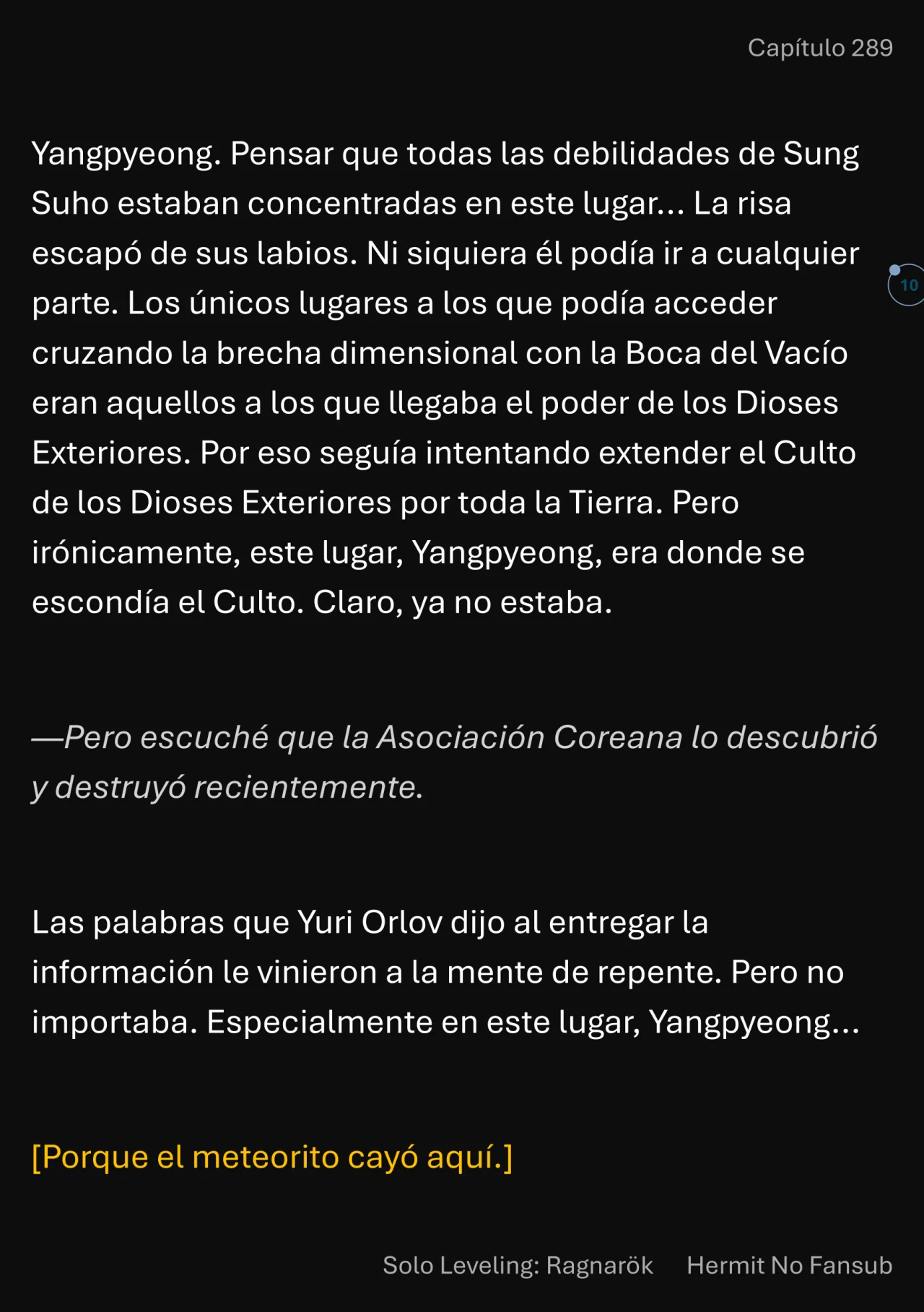 Página 11 del Manga