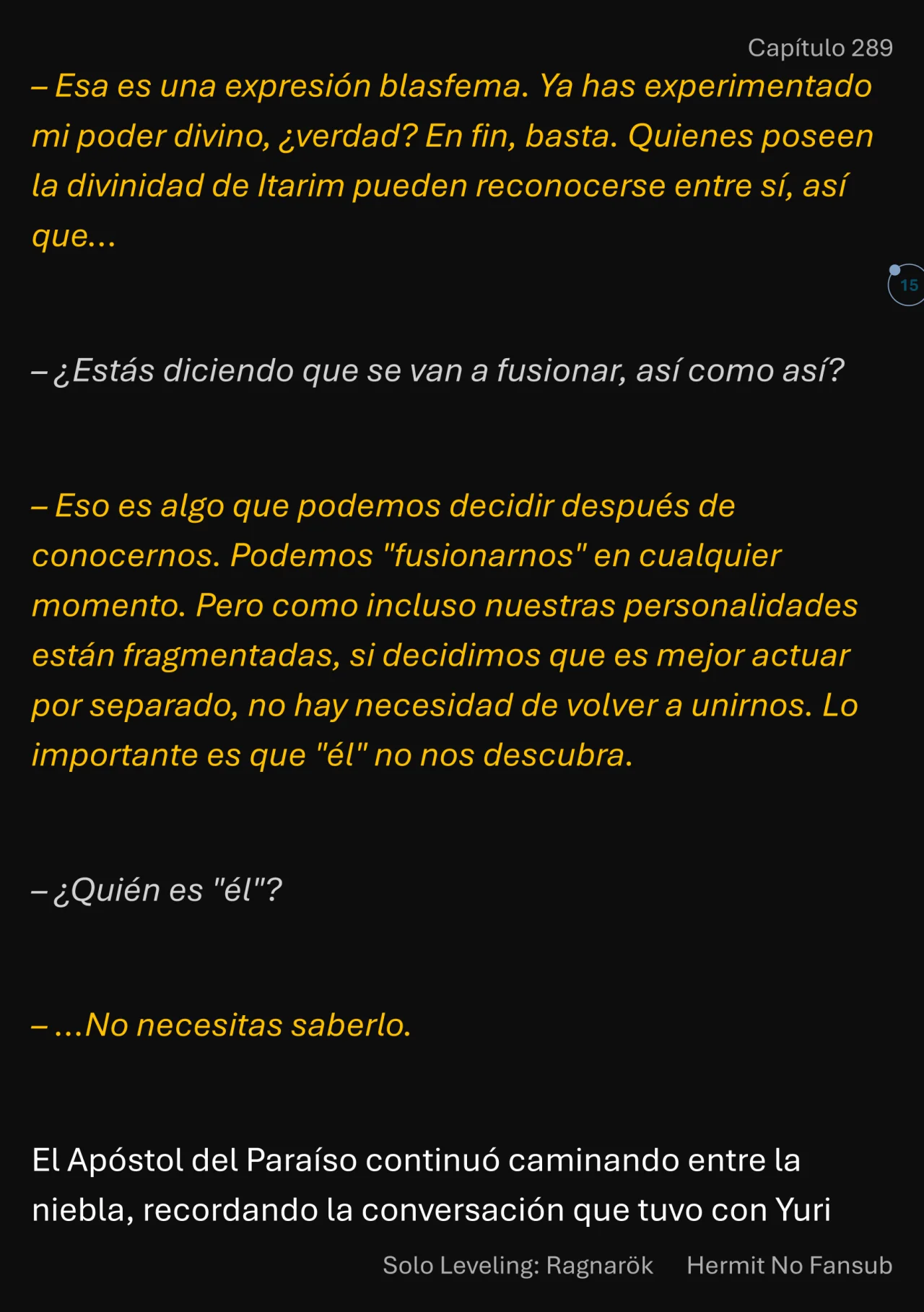 Página 16 del Manga