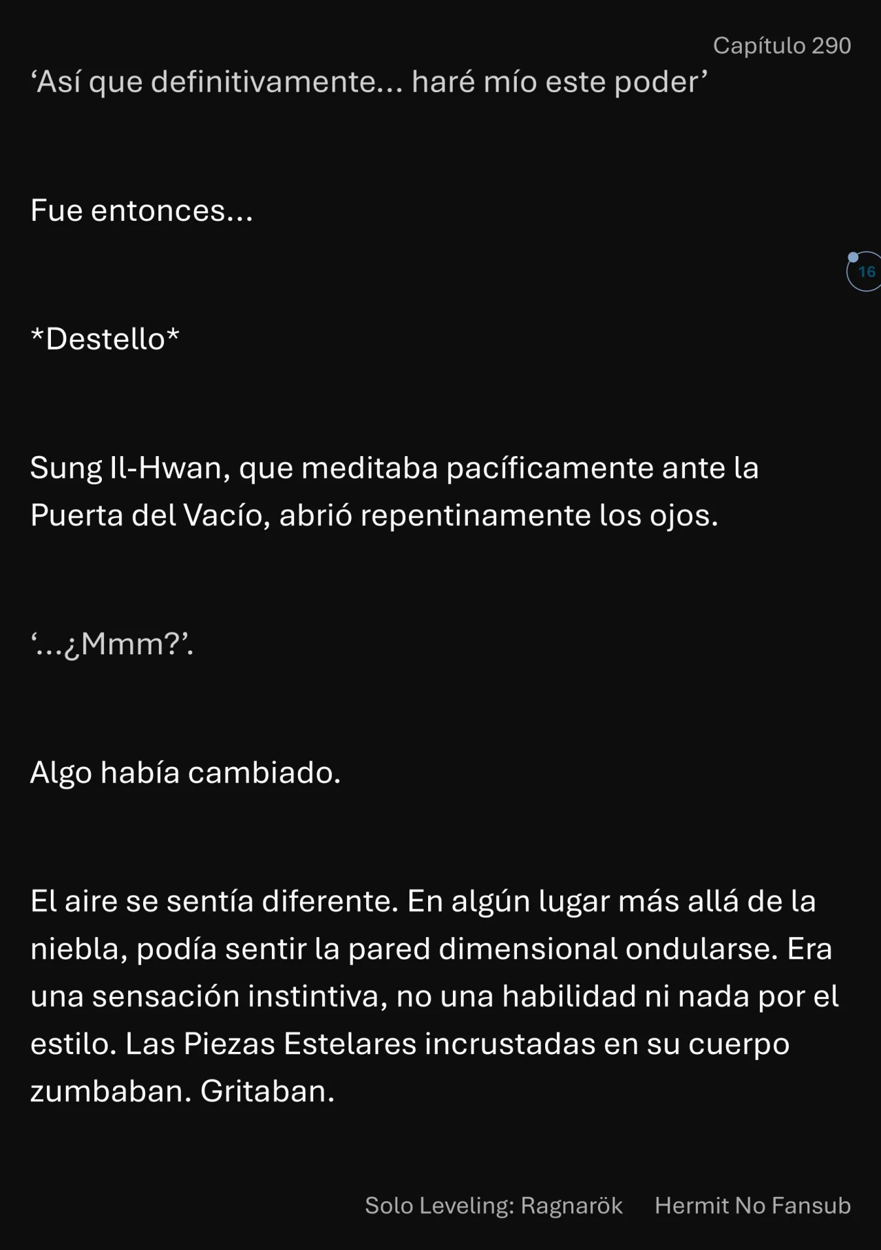 Página 17 del Manga