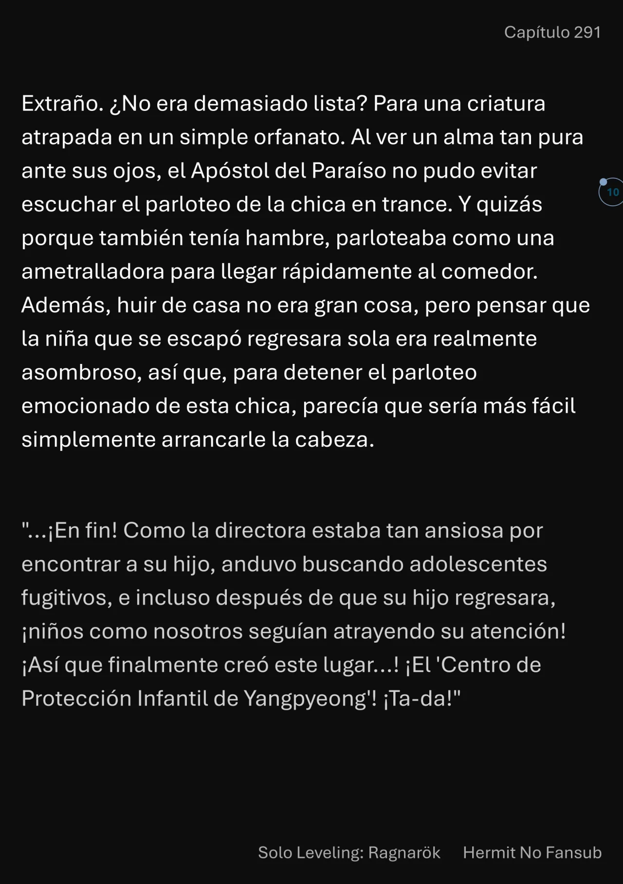 Página 11 del Manga