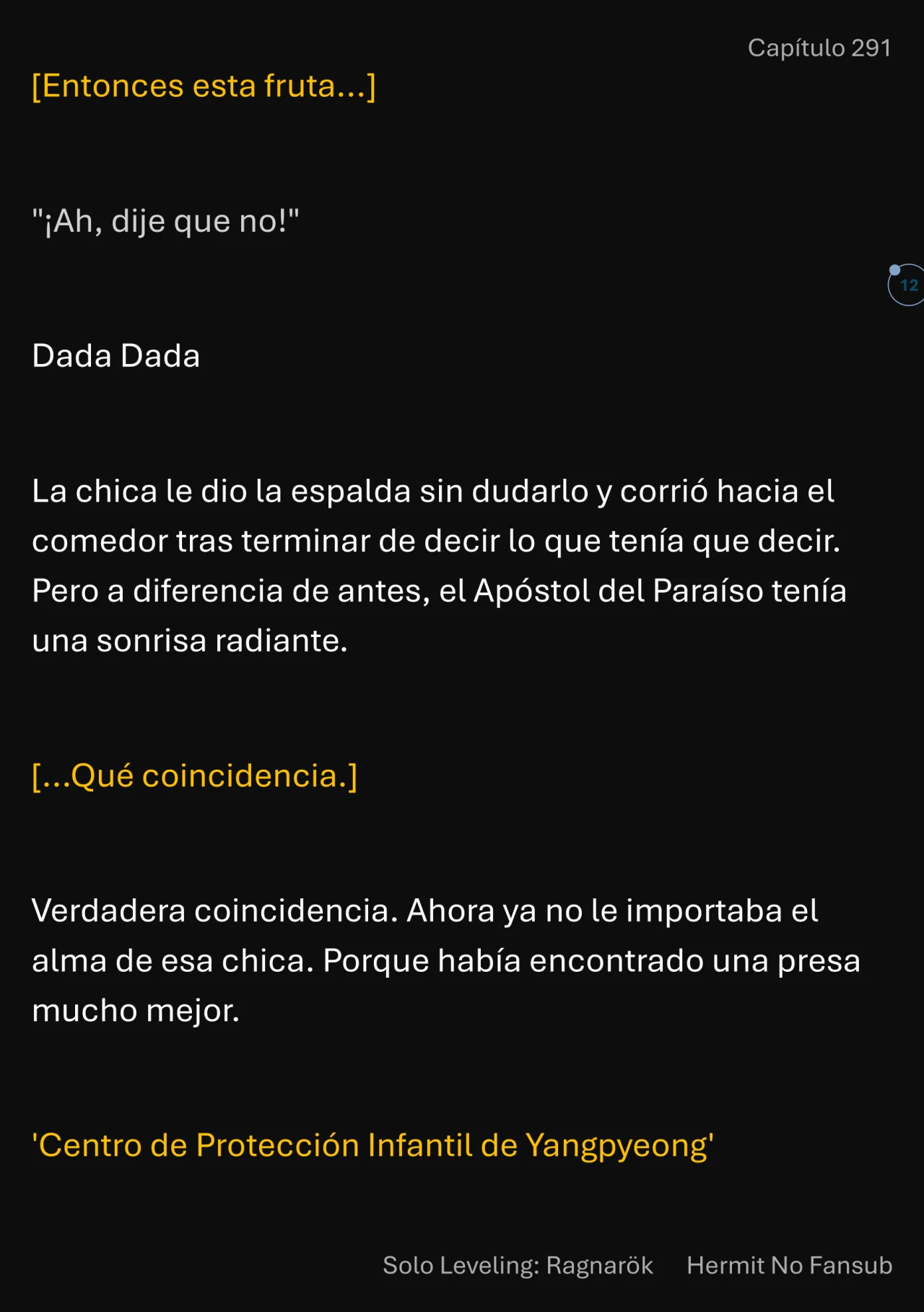 Página 13 del Manga