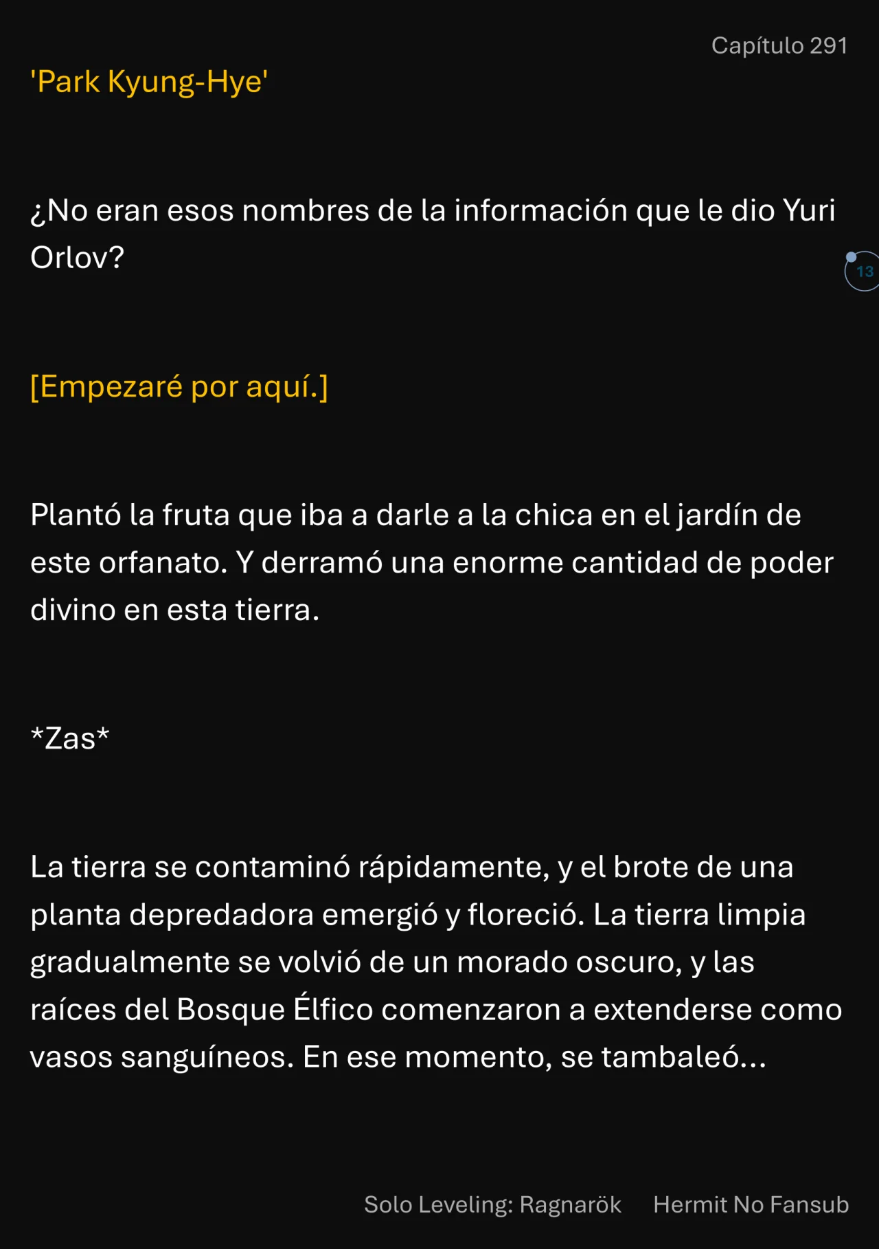 Página 14 del Manga