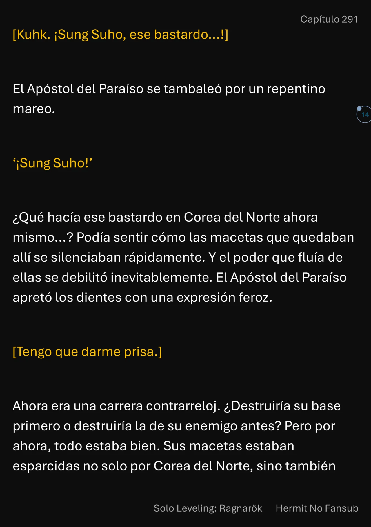 Página 15 del Manga