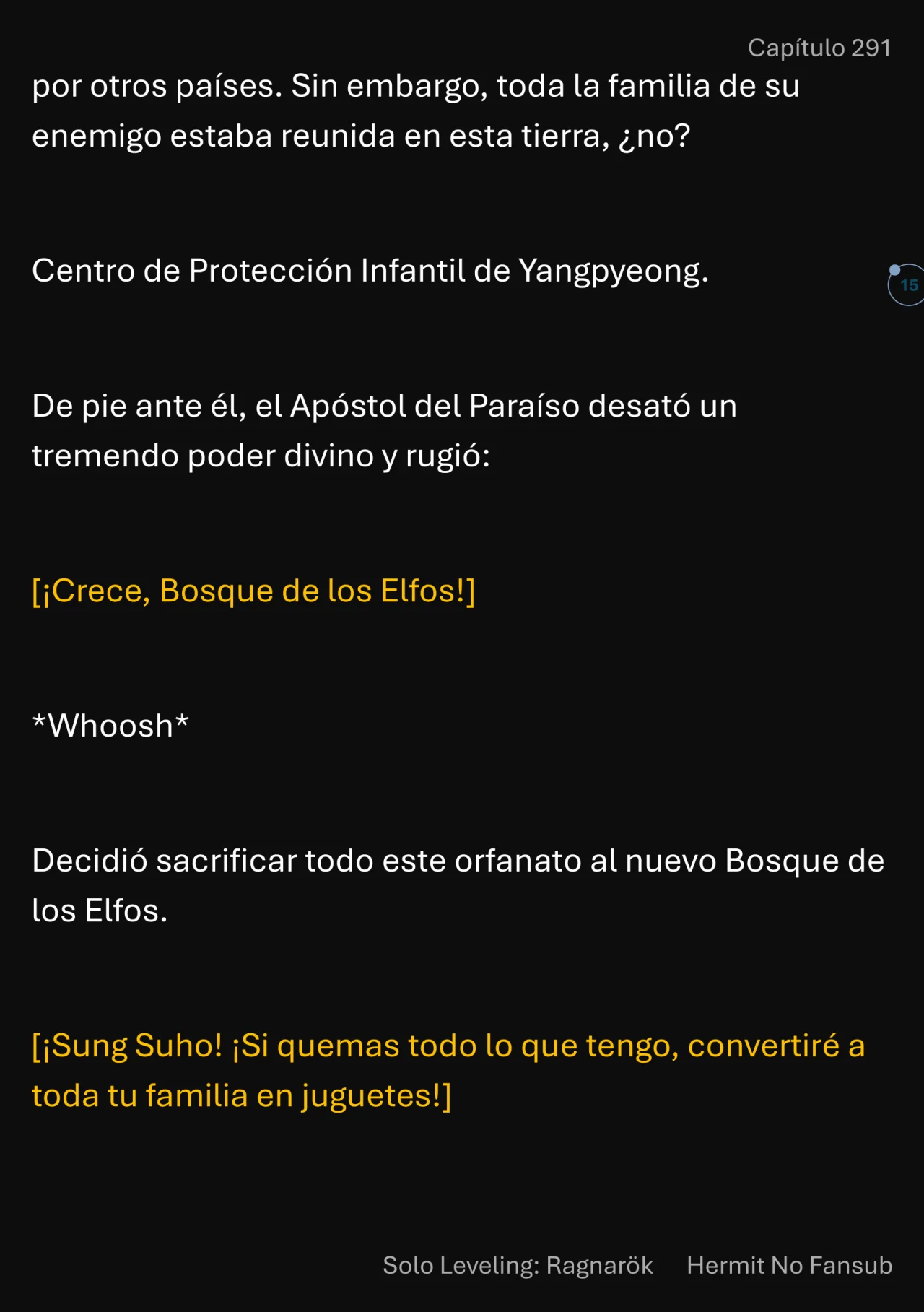 Página 16 del Manga