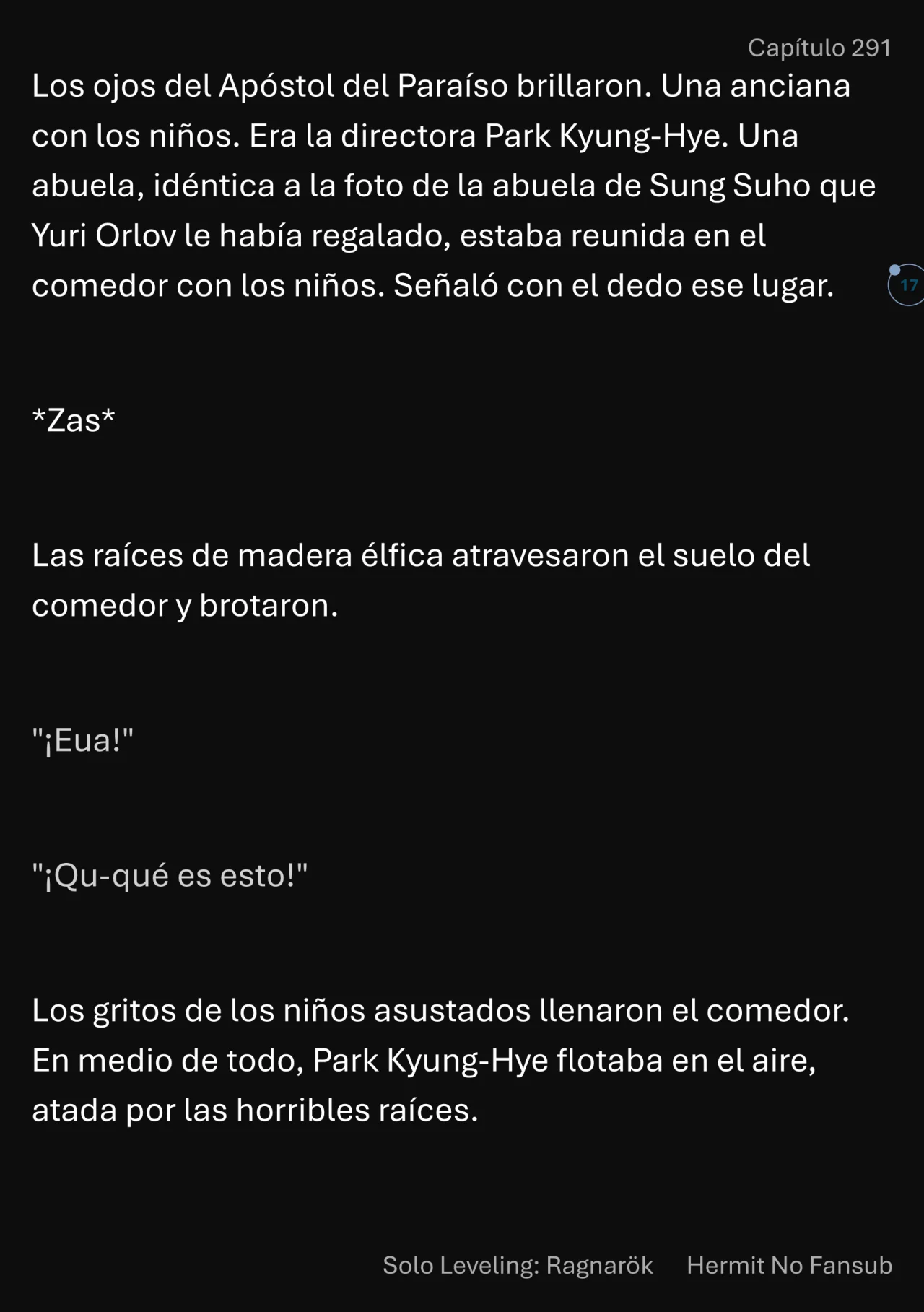 Página 18 del Manga