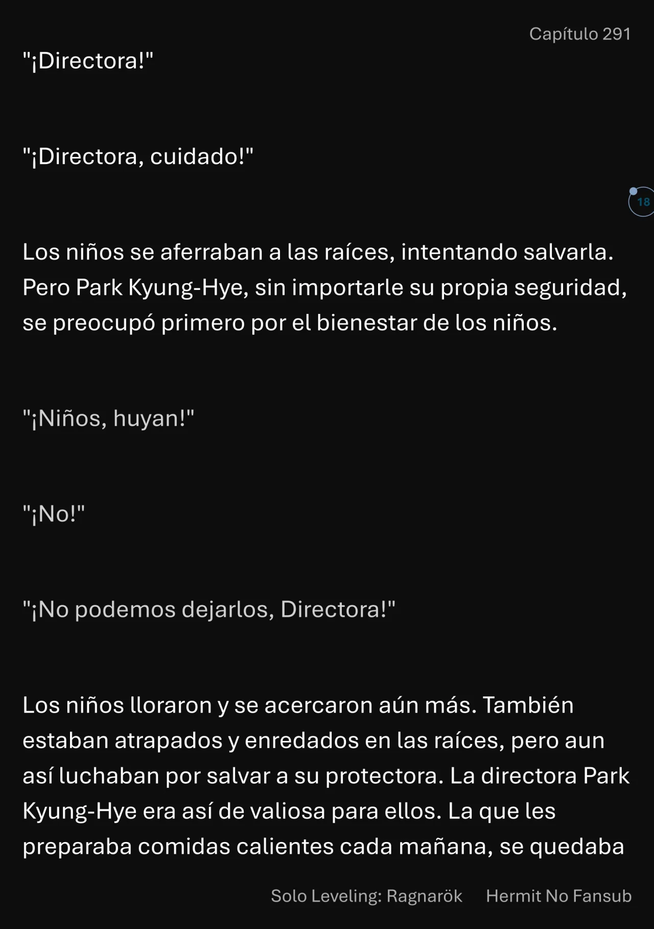 Página 19 del Manga