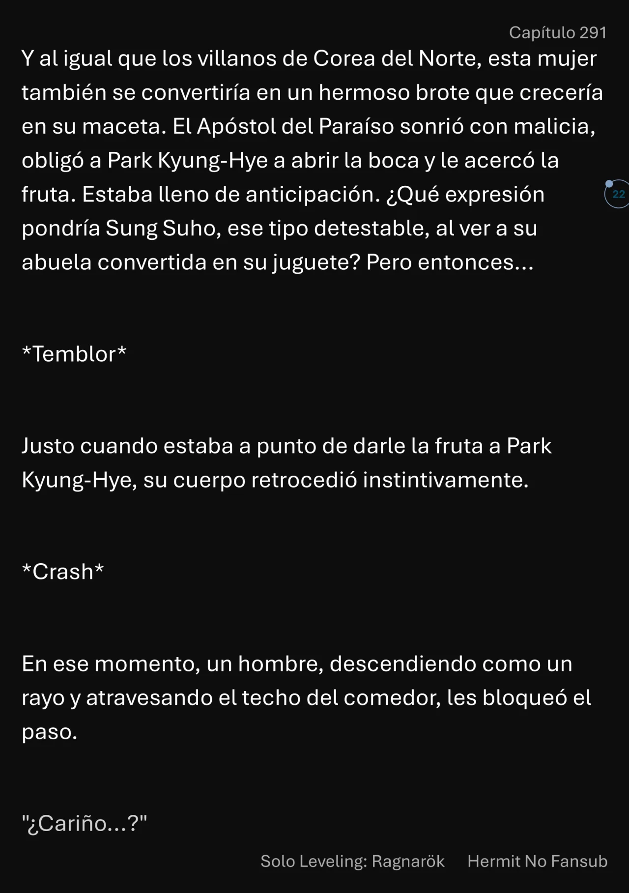 Página 23 del Manga