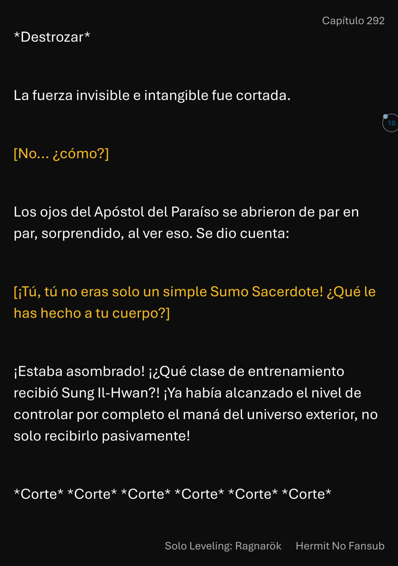 Página 11 del Manga