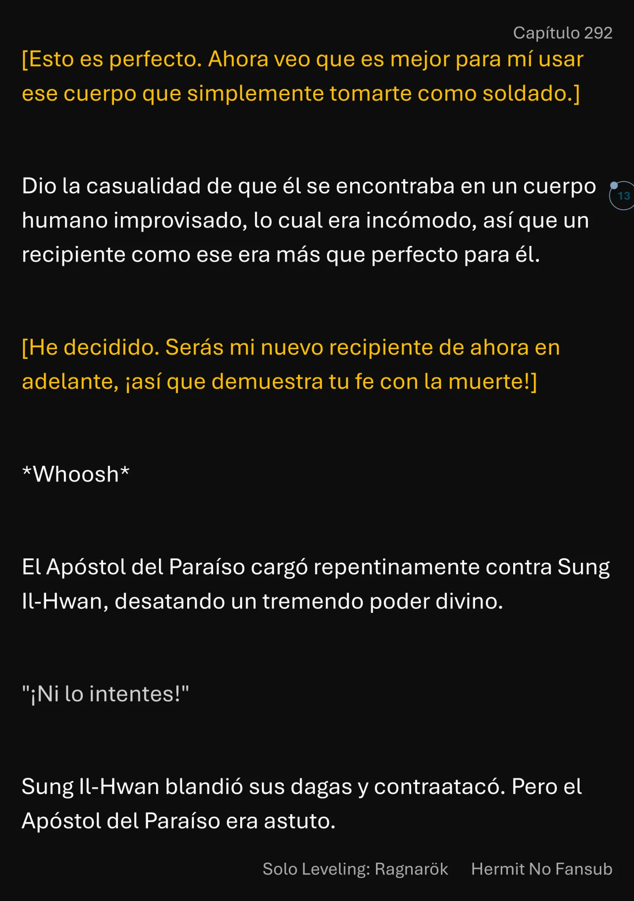 Página 14 del Manga