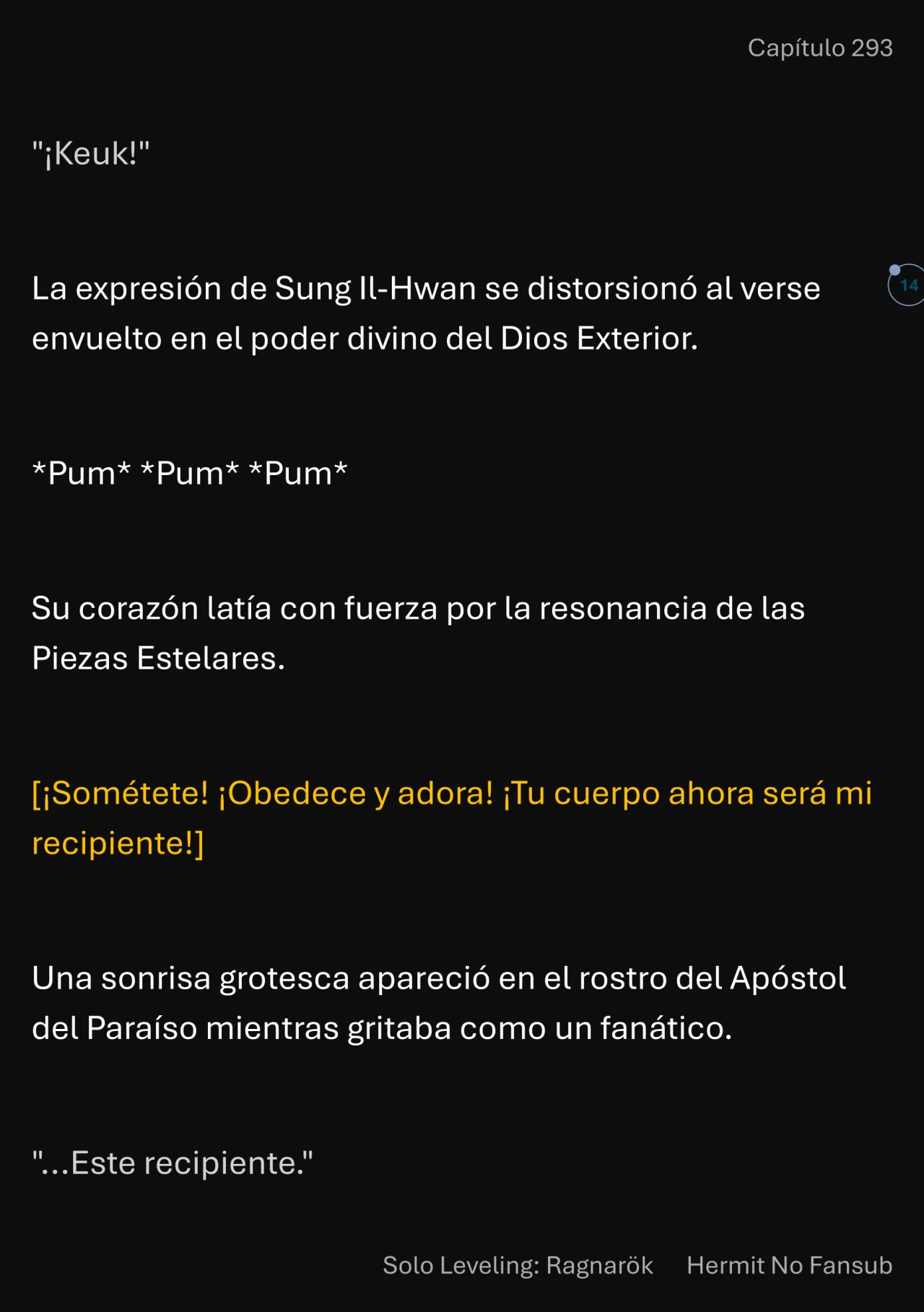 Página 15 del Manga