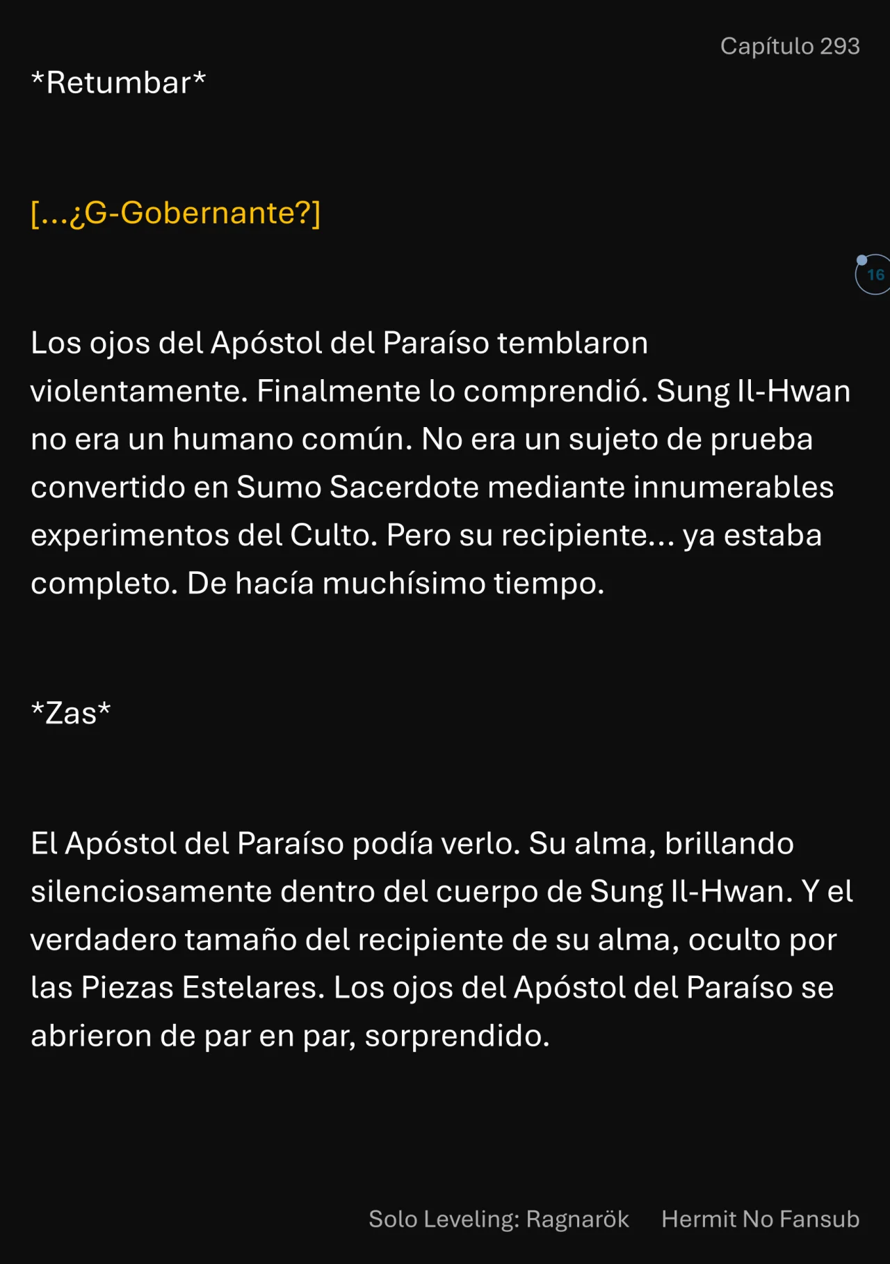 Página 17 del Manga