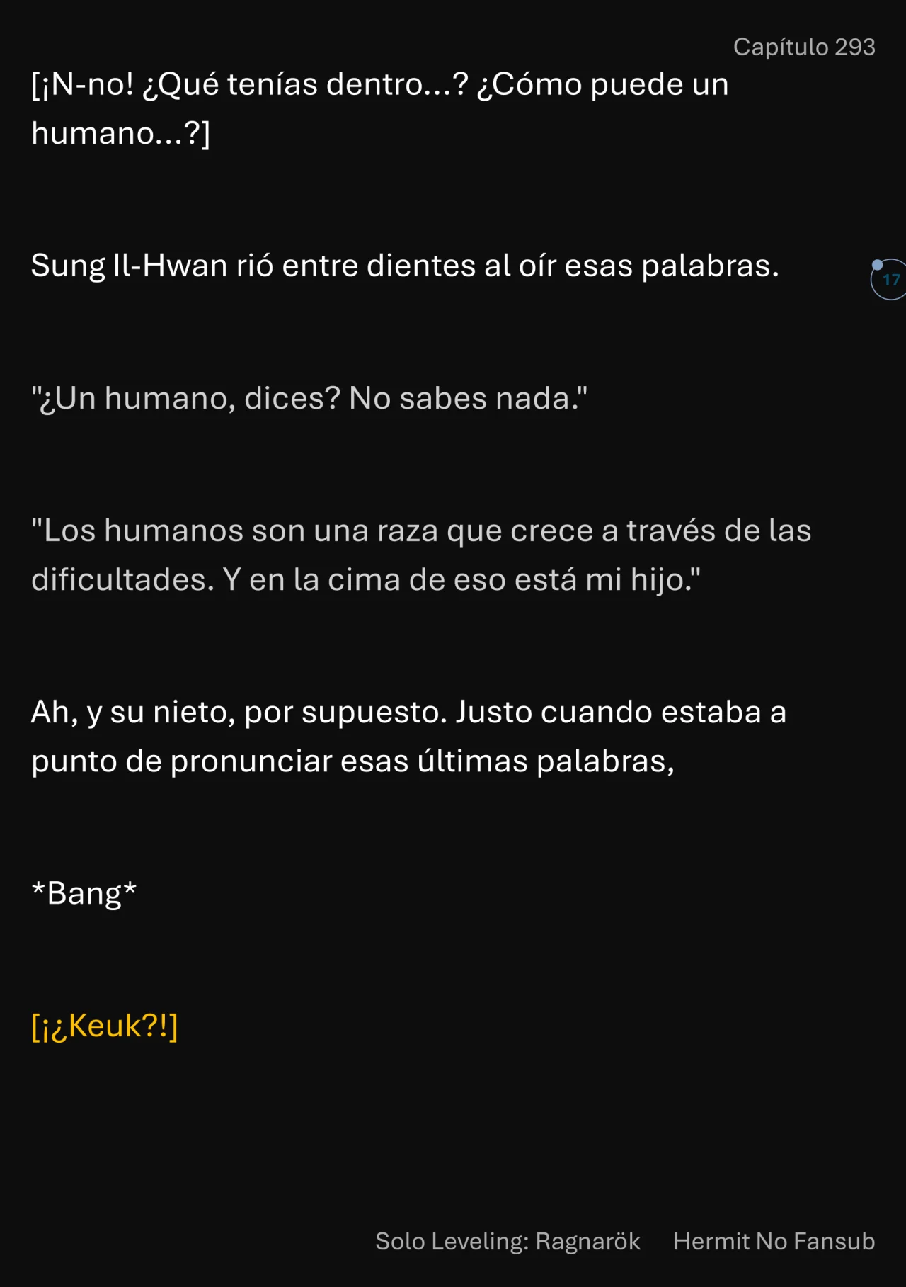 Página 18 del Manga