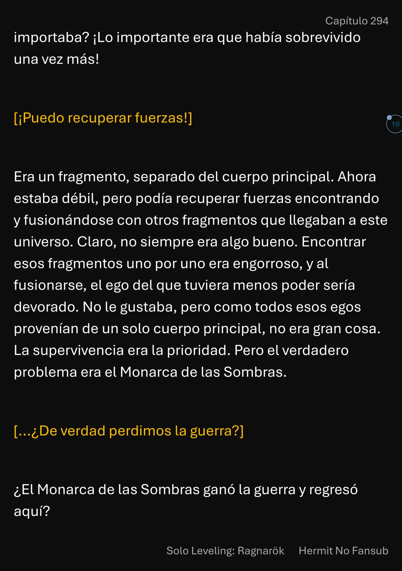 Página 11 del Manga