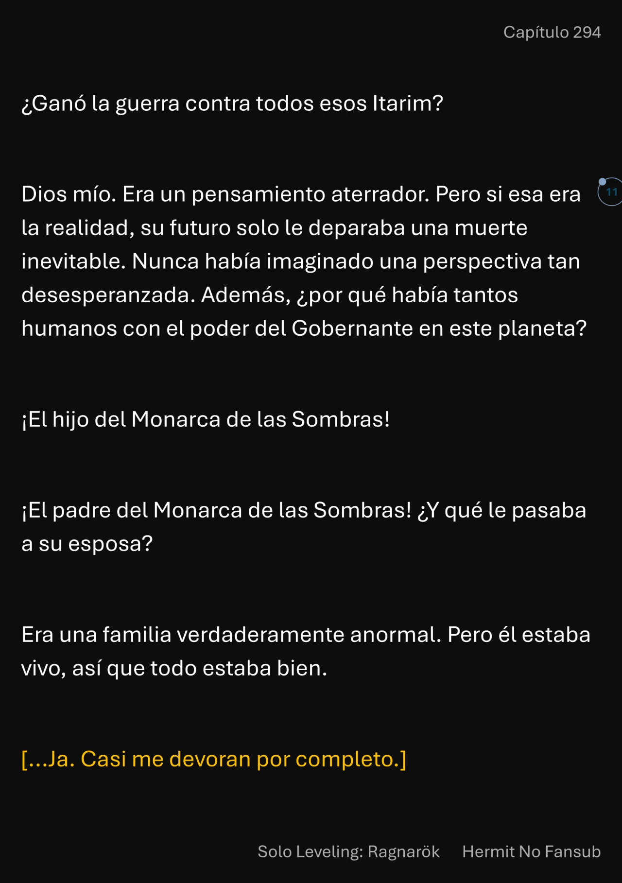 Página 12 del Manga