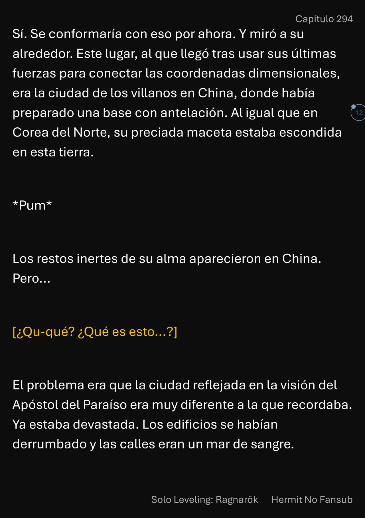 Página 13 del Manga