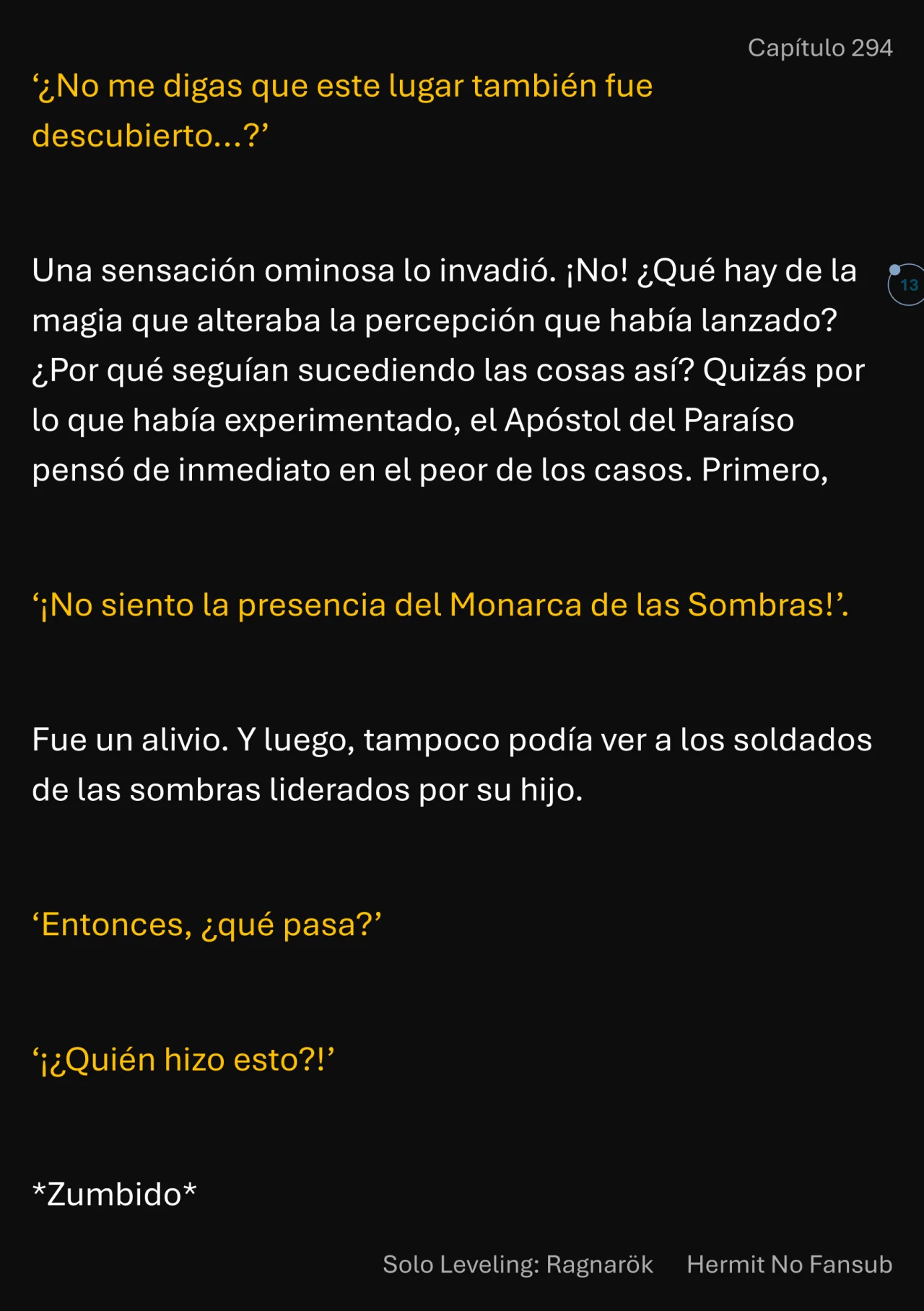 Página 14 del Manga