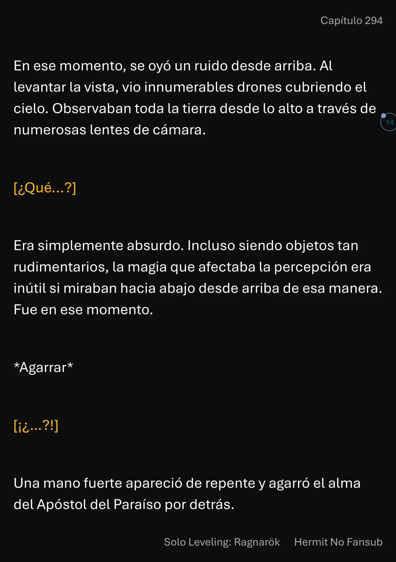 Página 15 del Manga