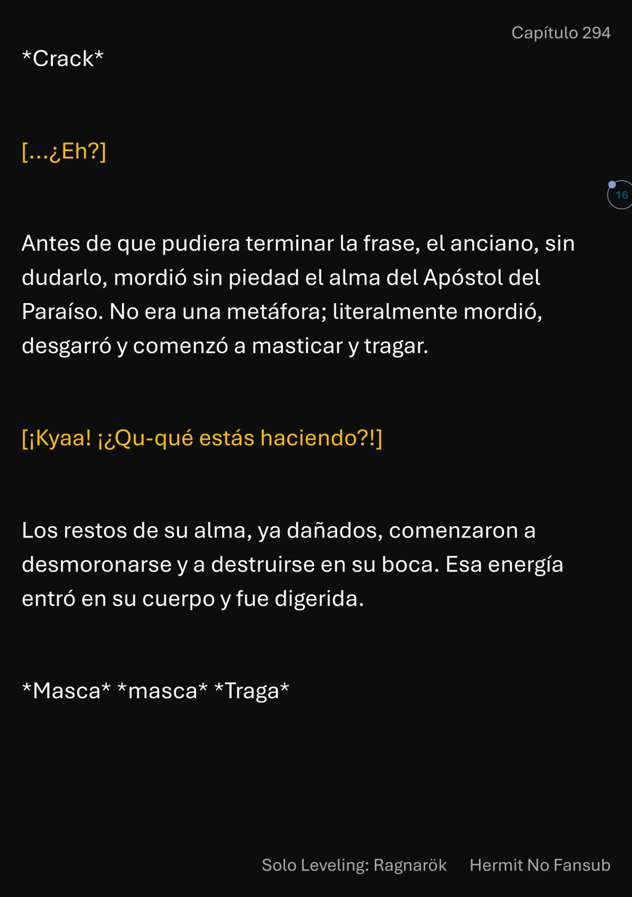 Página 17 del Manga