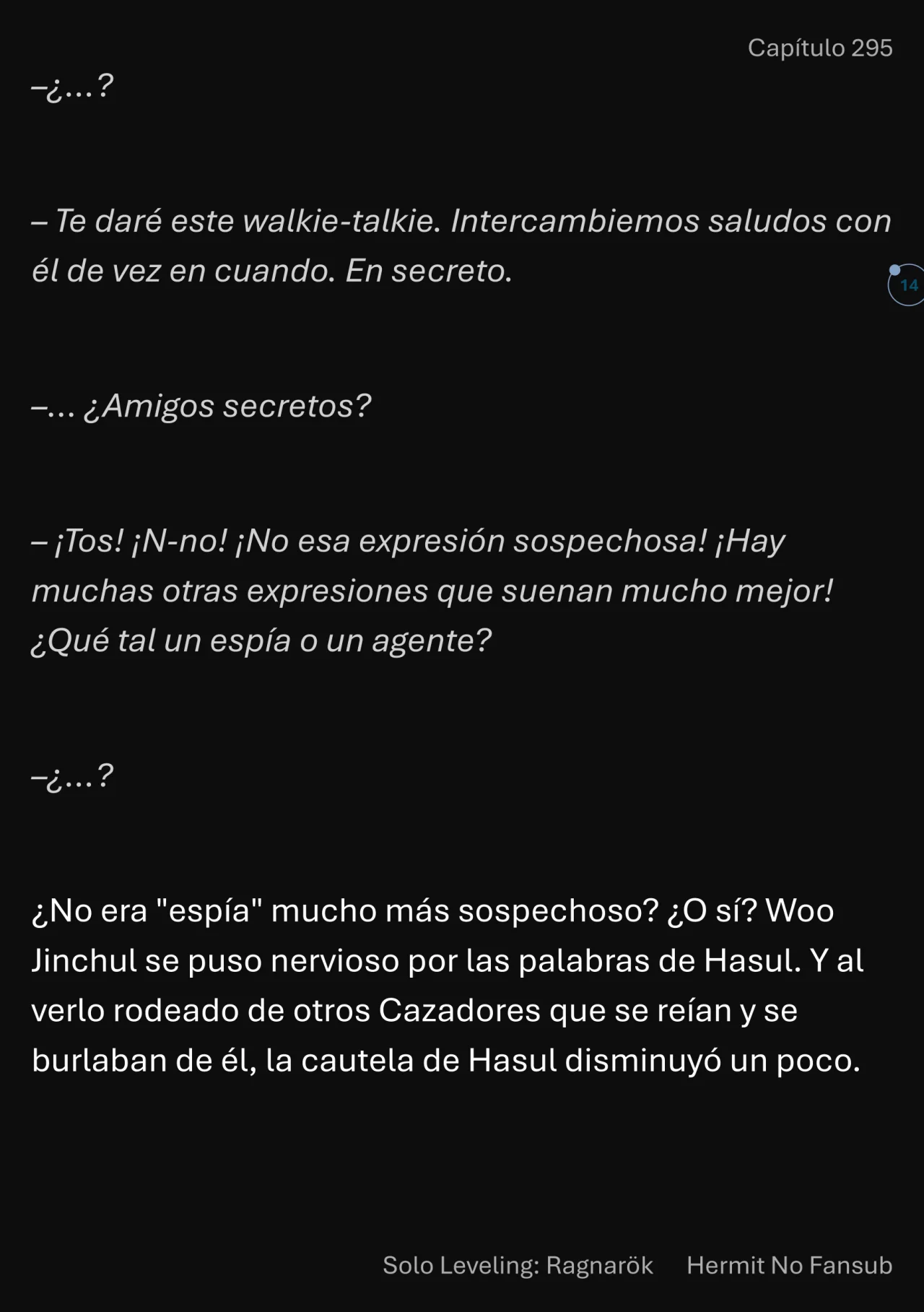 Página 15 del Manga