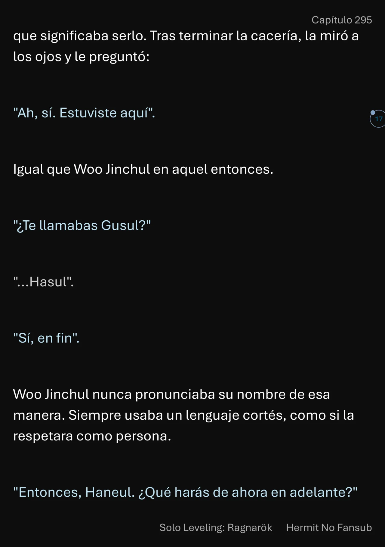 Página 18 del Manga