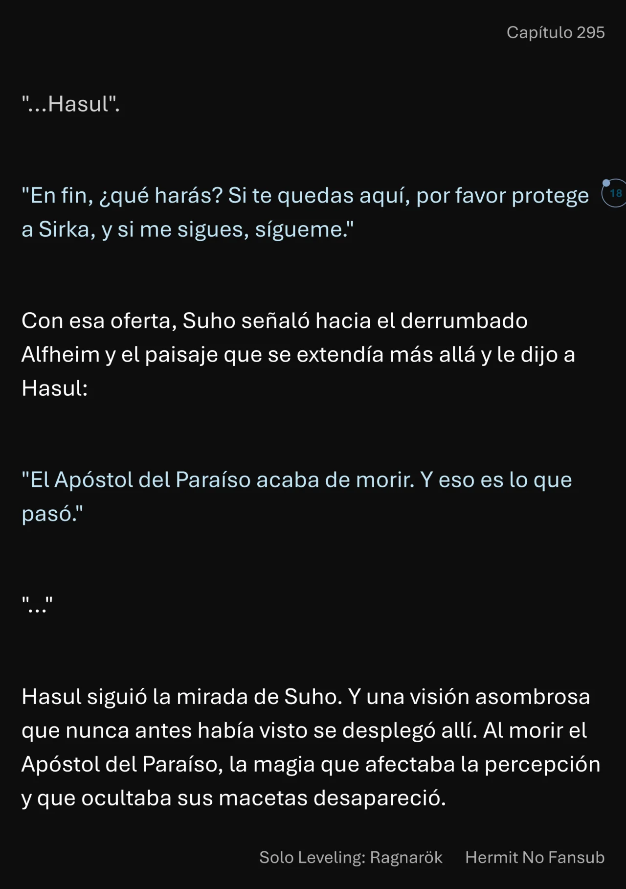 Página 19 del Manga