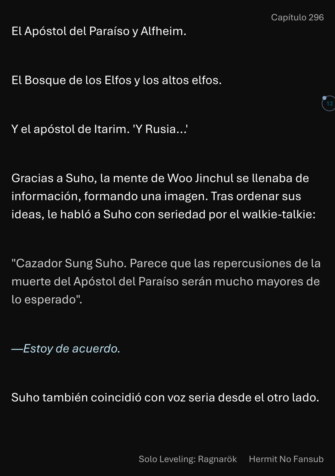 Página 13 del Manga