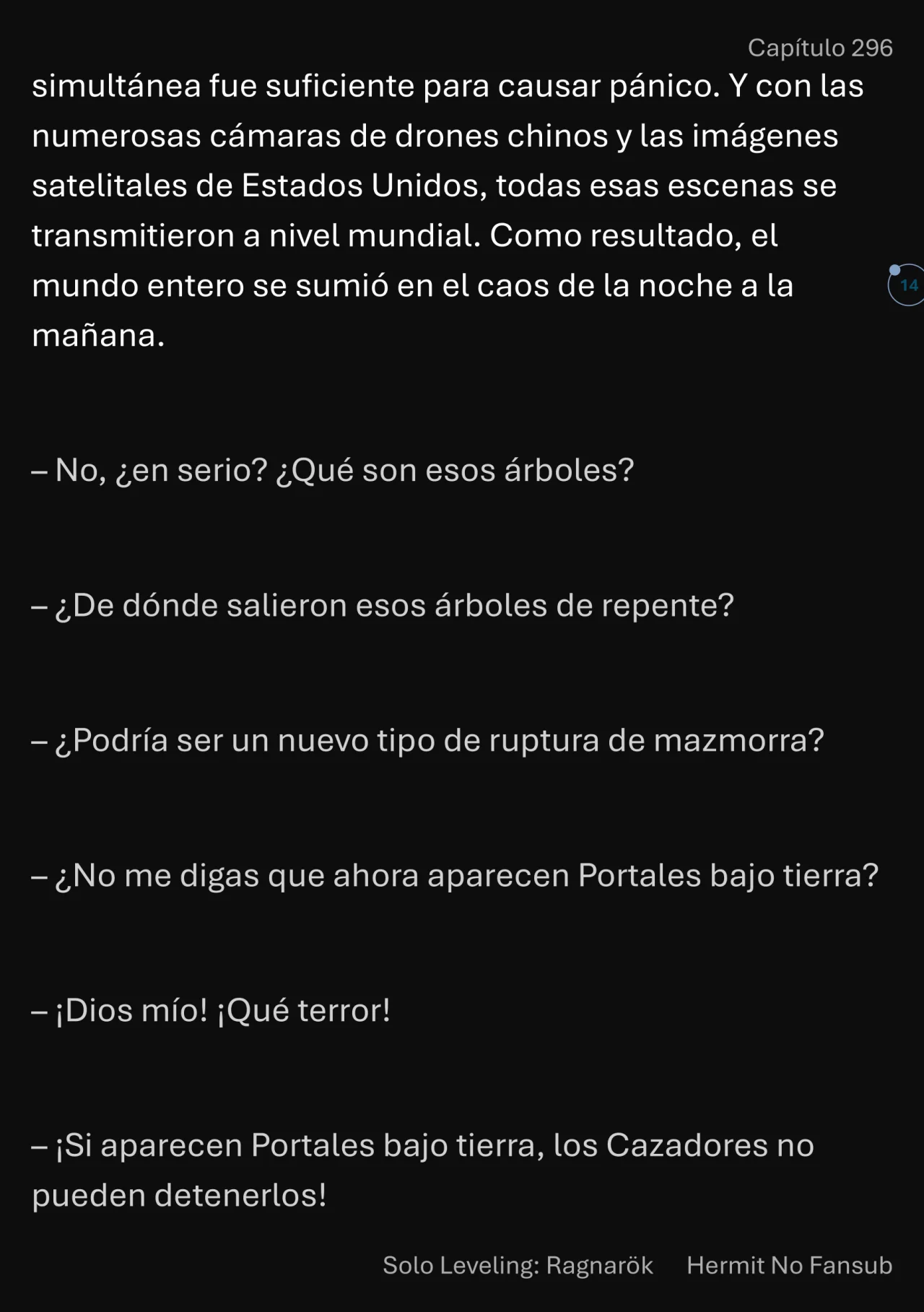 Página 15 del Manga