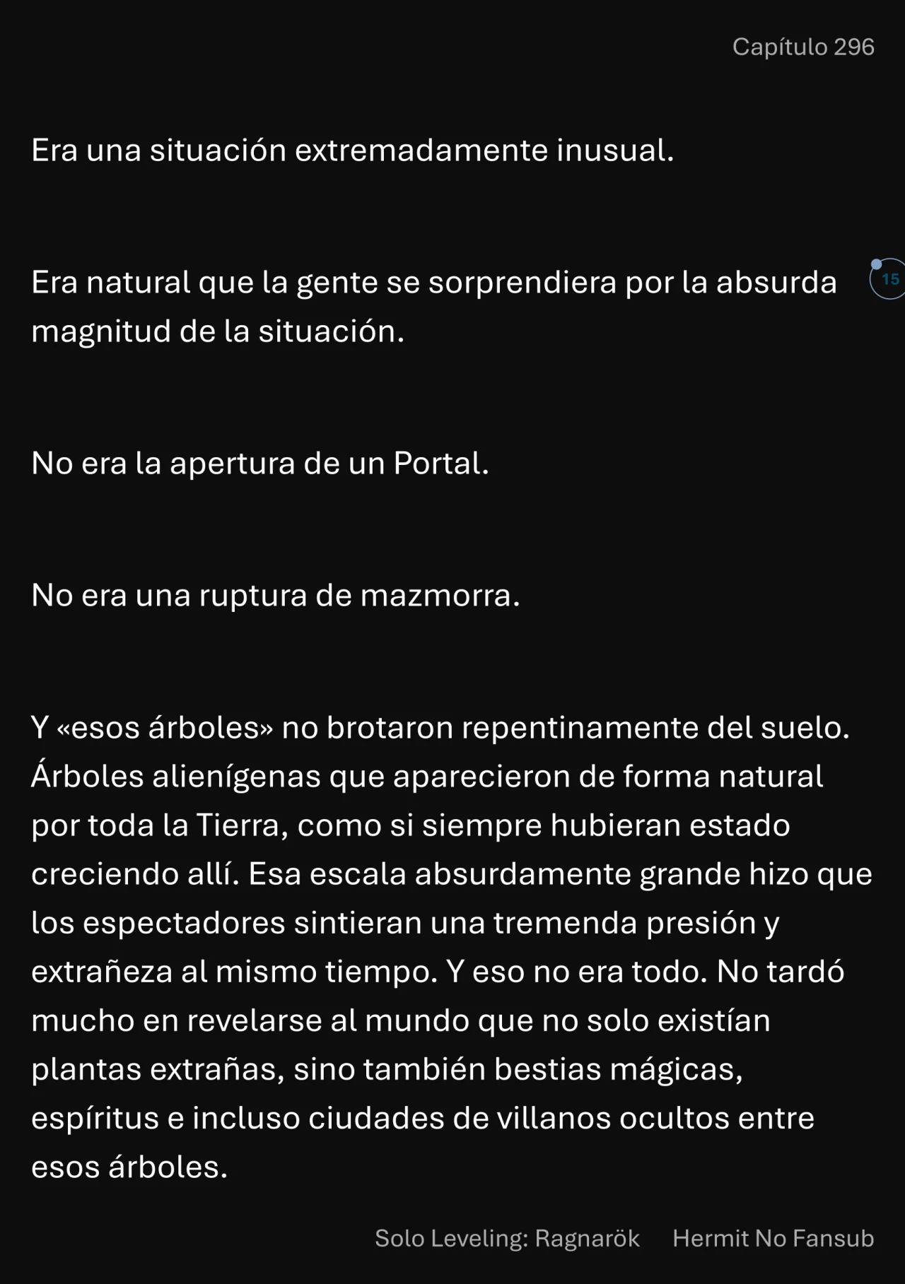 Página 16 del Manga