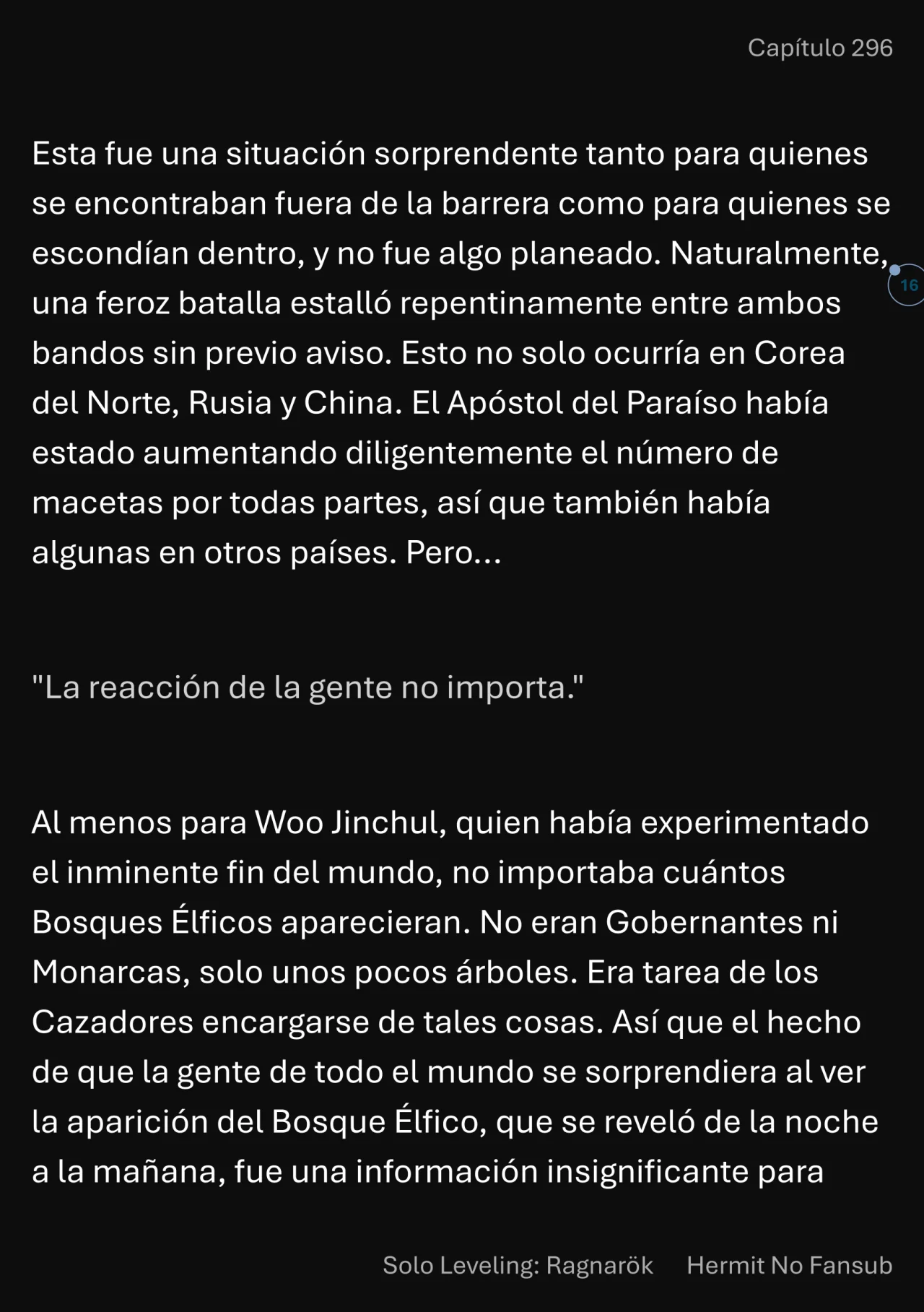 Página 17 del Manga