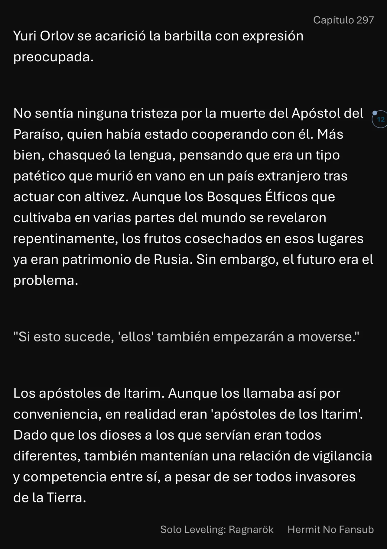 Página 13 del Manga