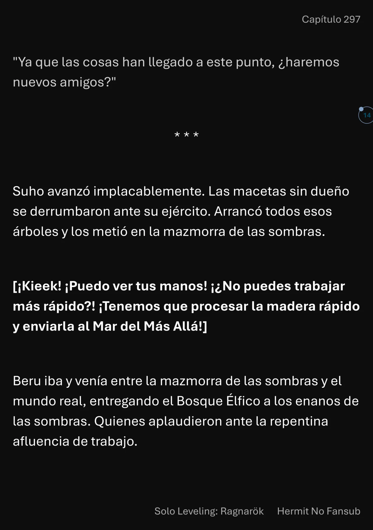 Página 15 del Manga