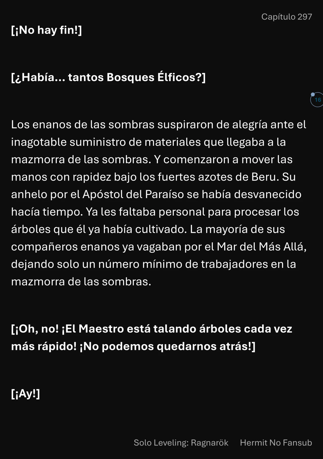 Página 17 del Manga