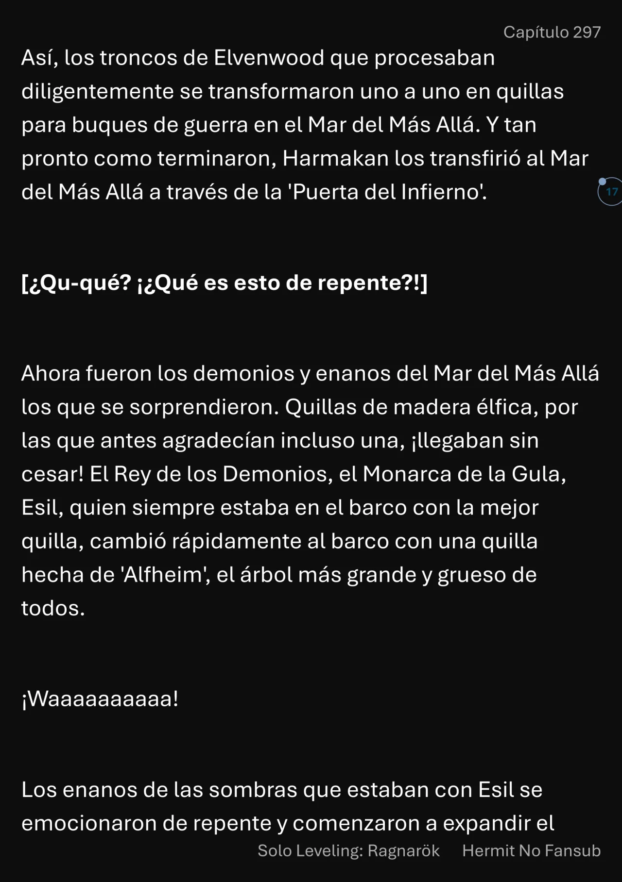 Página 18 del Manga