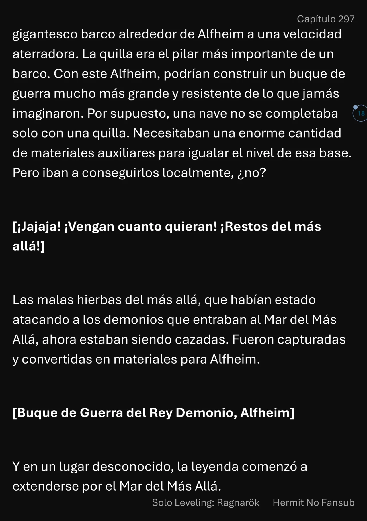 Página 19 del Manga