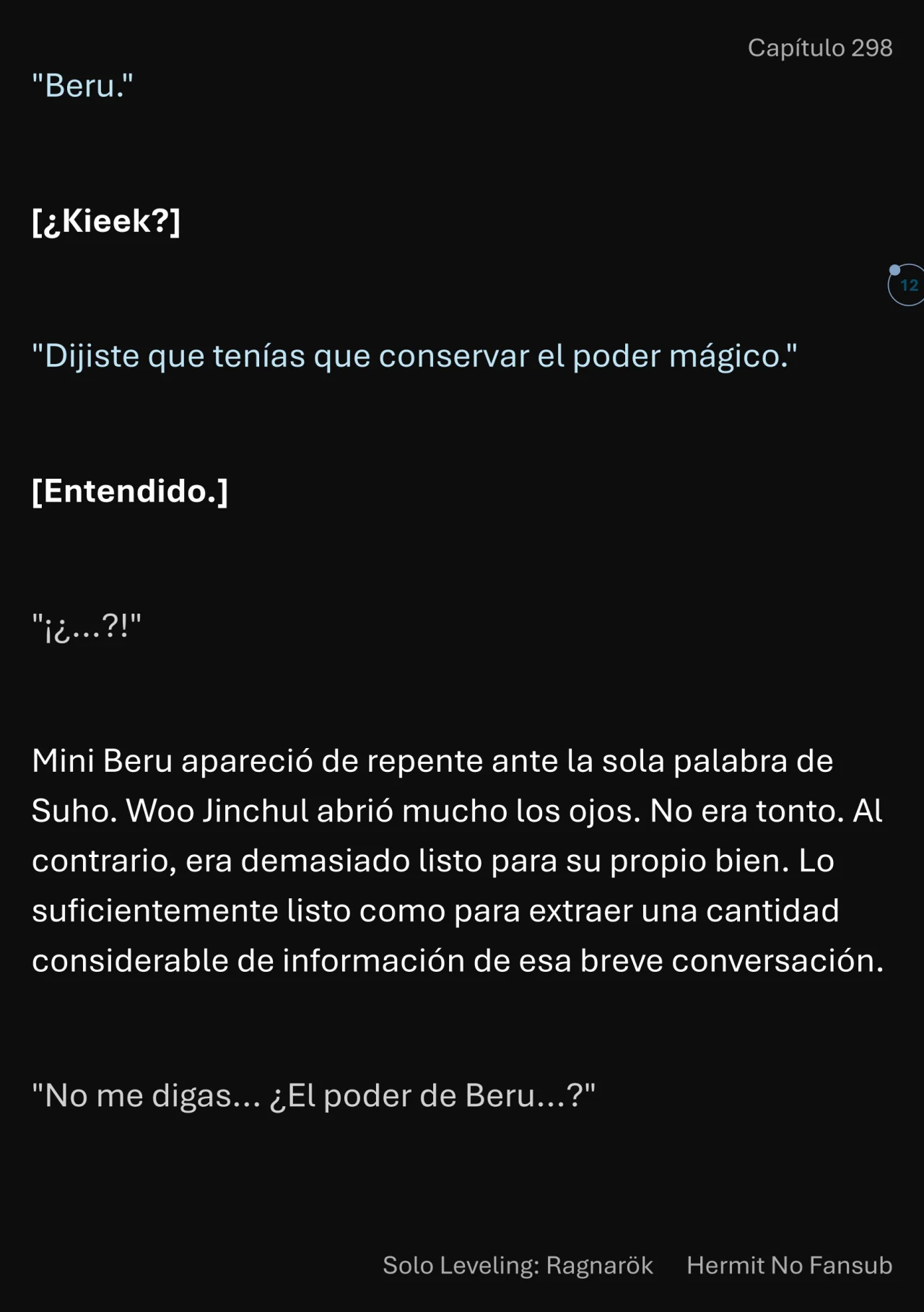 Página 13 del Manga