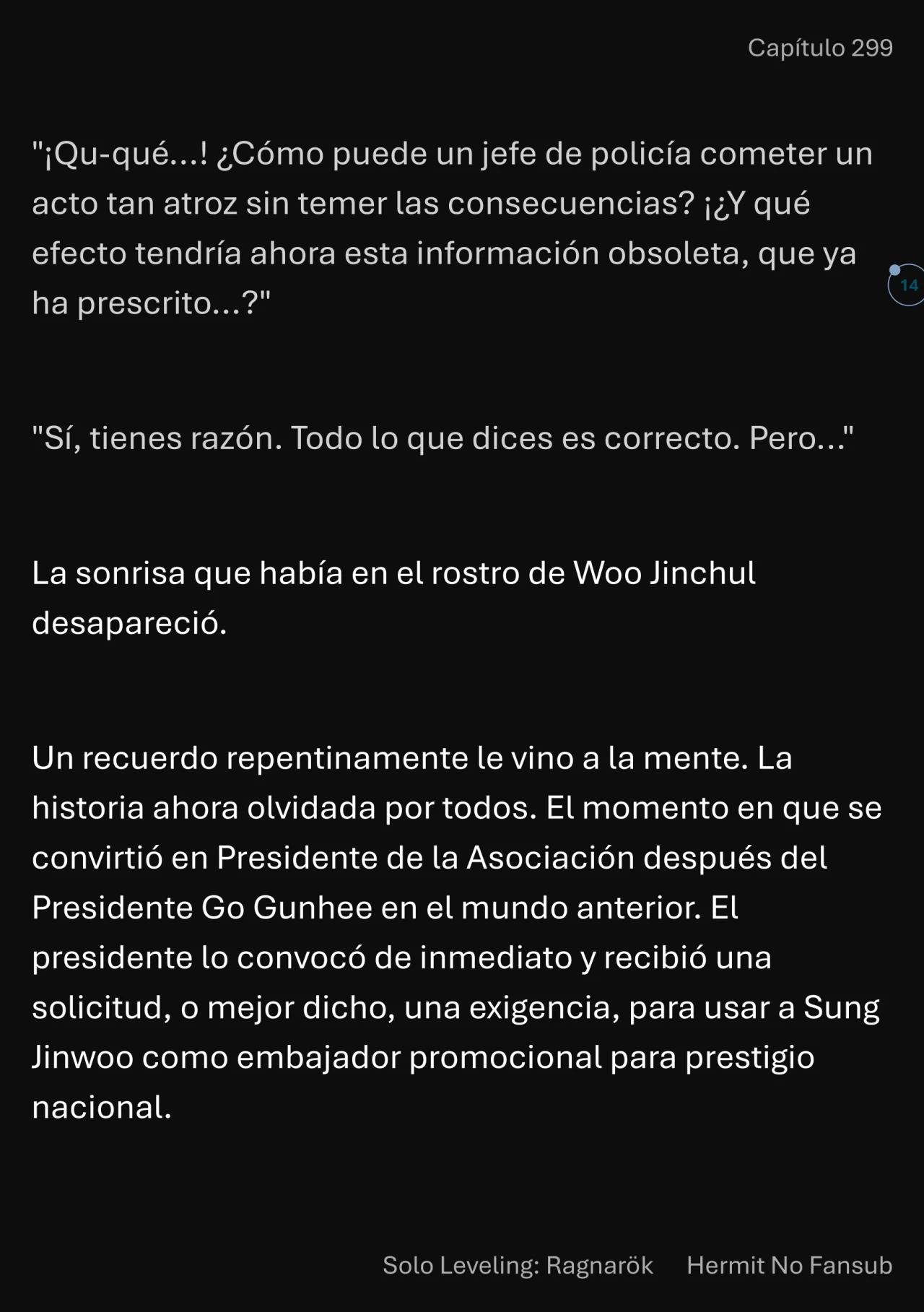 Página 15 del Manga