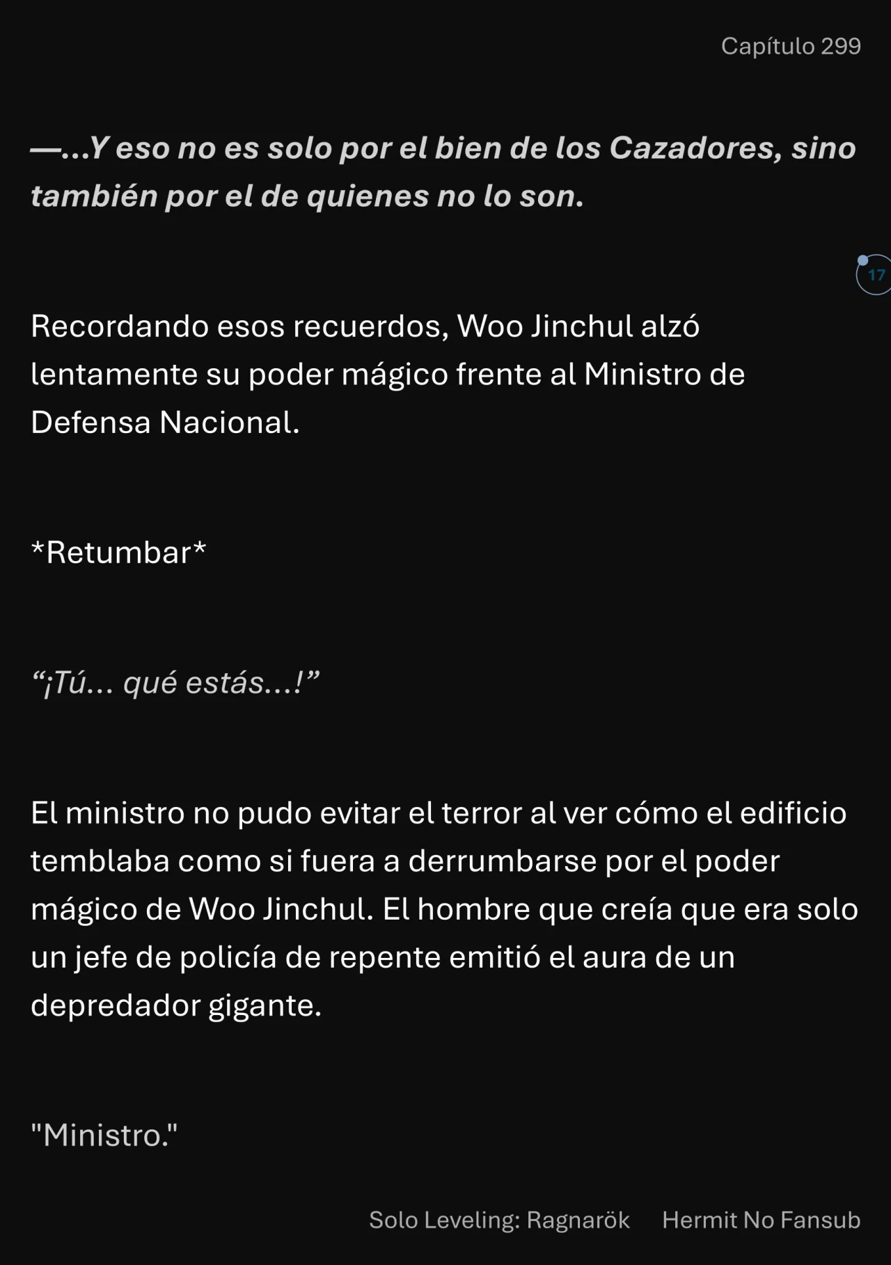 Página 18 del Manga