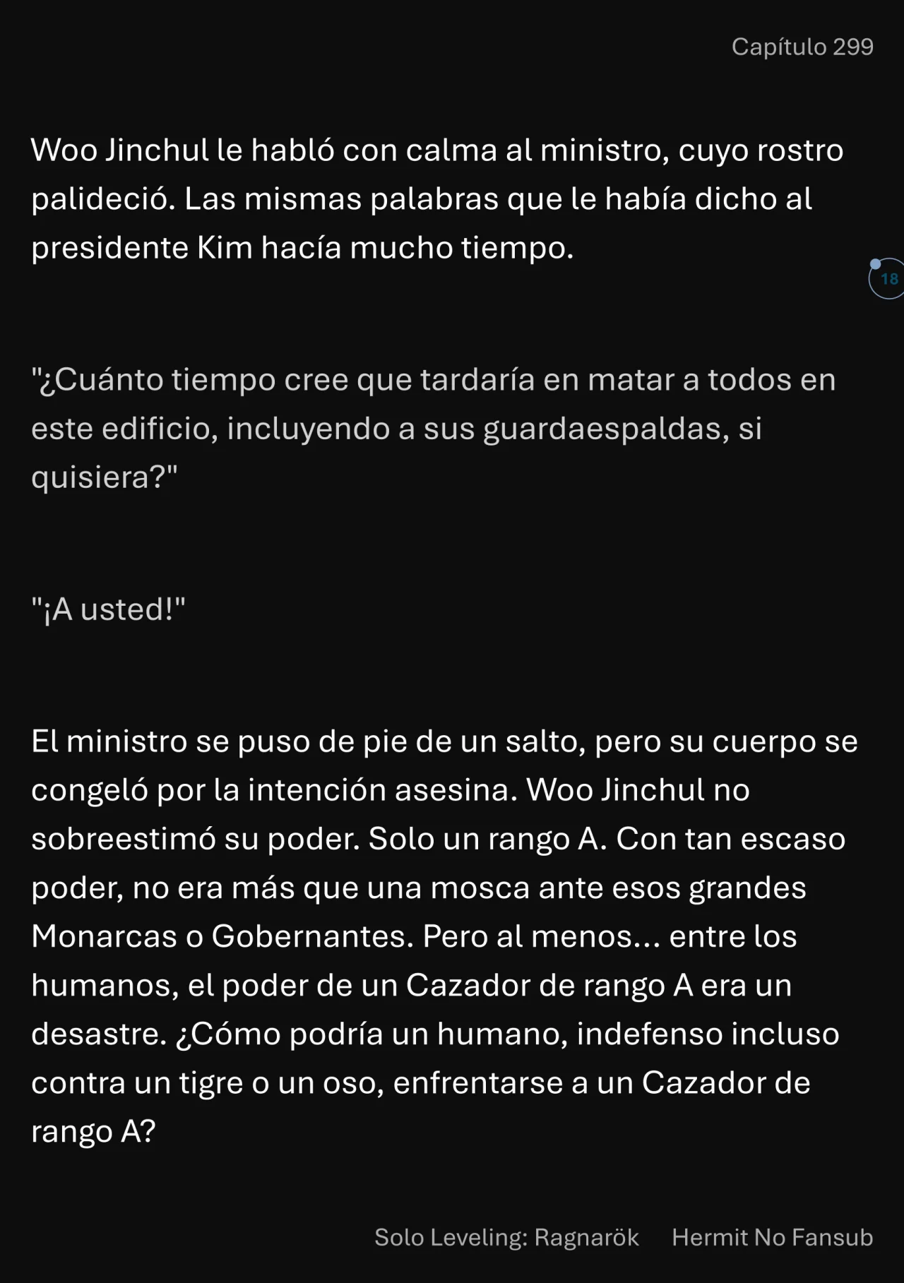 Página 19 del Manga